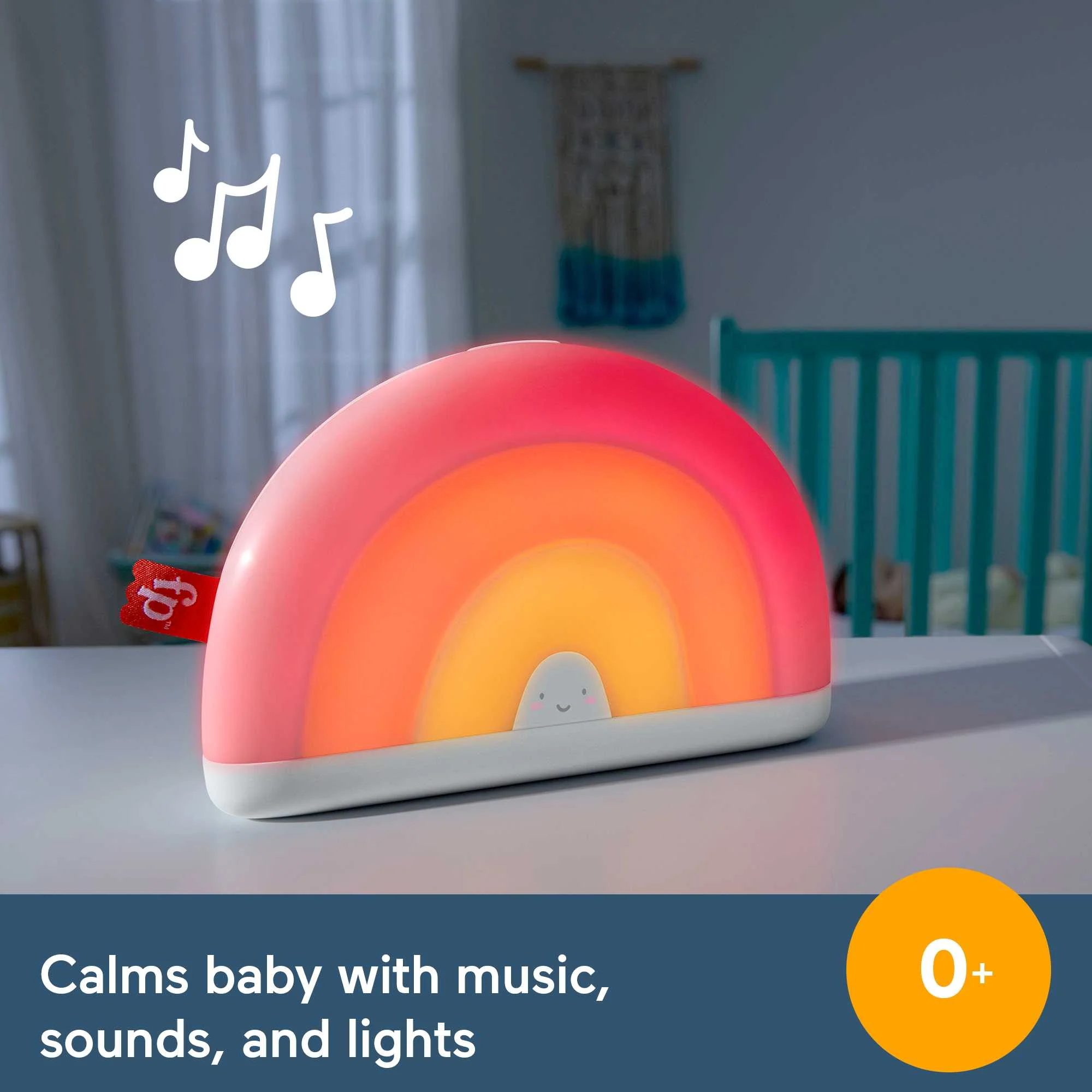 Fisher-Price Soothe & Glow Rainbow Sound Machine - Image 2