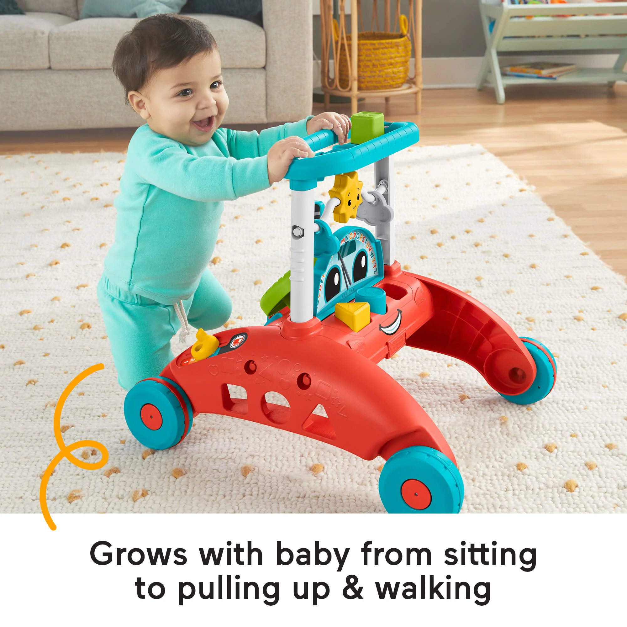 Fisher-Price Steady Speed 2-Sided Walker - English & French Version - Image 4