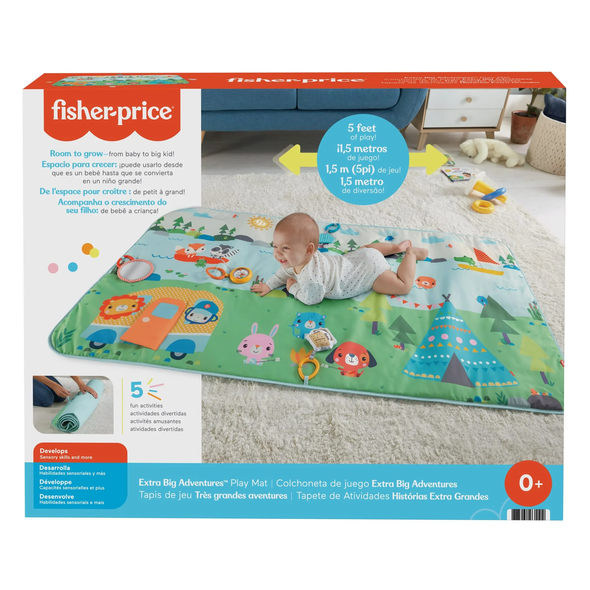 Fisher-Price Tapis de Jeu Grandioses Aventures - Image 6