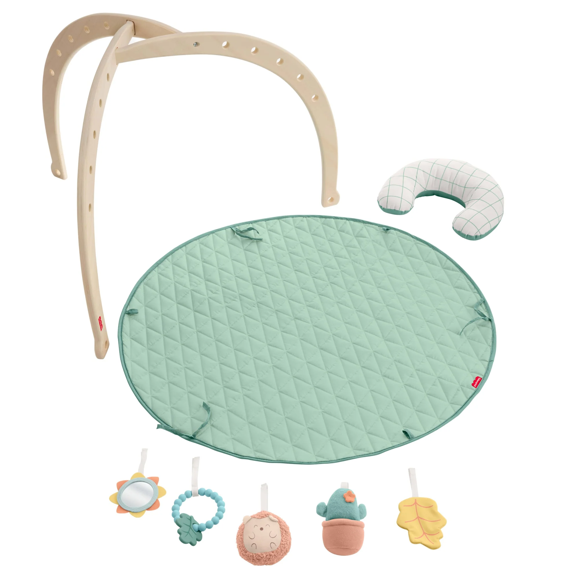 Fisher-Price Tapis D’Activités de Luxe en Bois, Jouets de Développ. - Image 5