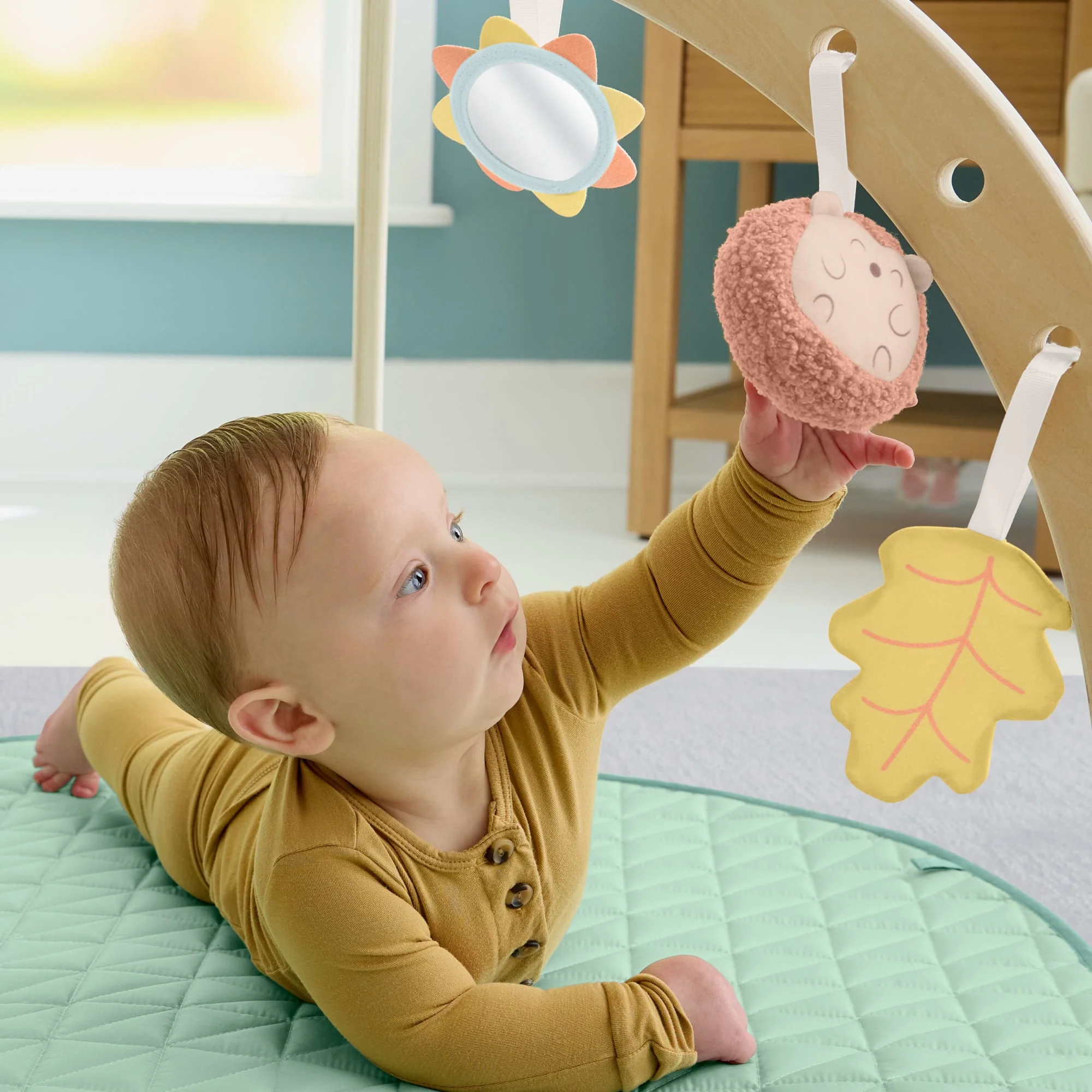 Fisher-Price – Tapis D’Activités de Luxe en Bois, Jouets de Développ. - Image 4