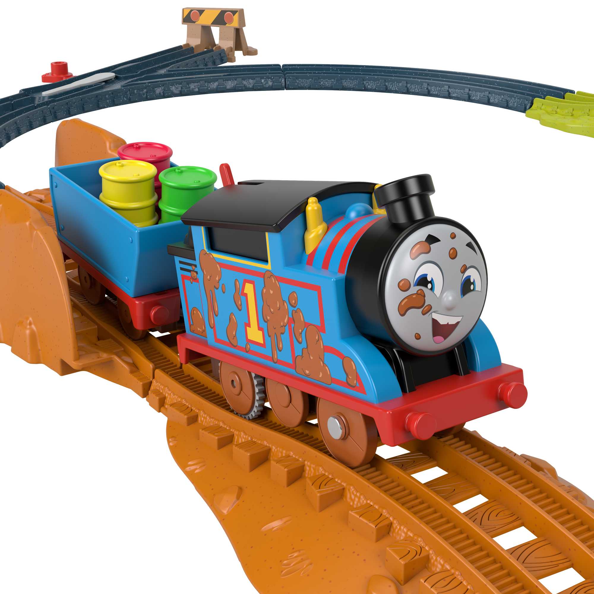 Thomas et ses Amis Coffret Aventures Boueuses, Thomas Motorisé - Image 5