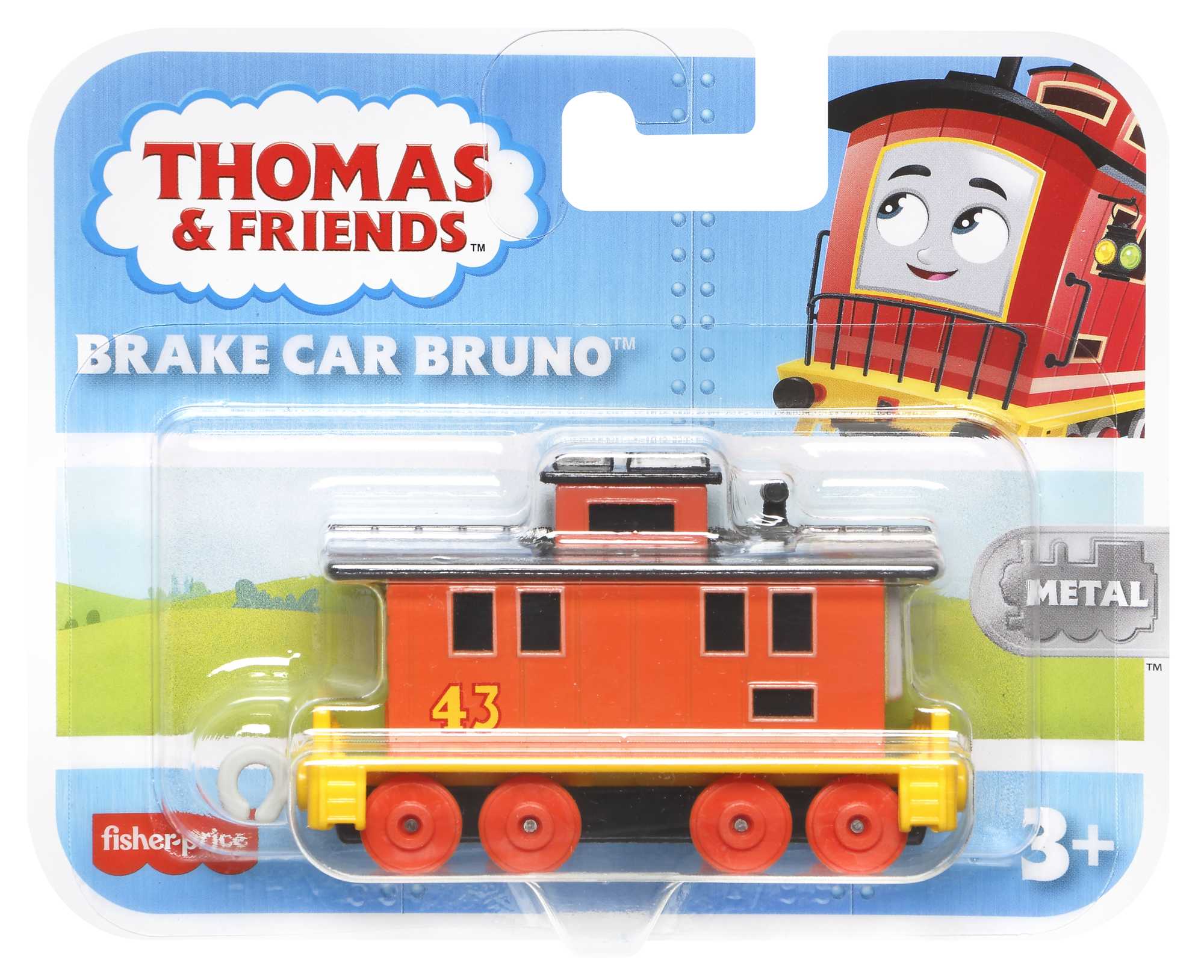 Fisher-Price  Thomas et ses Amis  Bruno Le Fourgon-Frein, à Pousser - Image 6