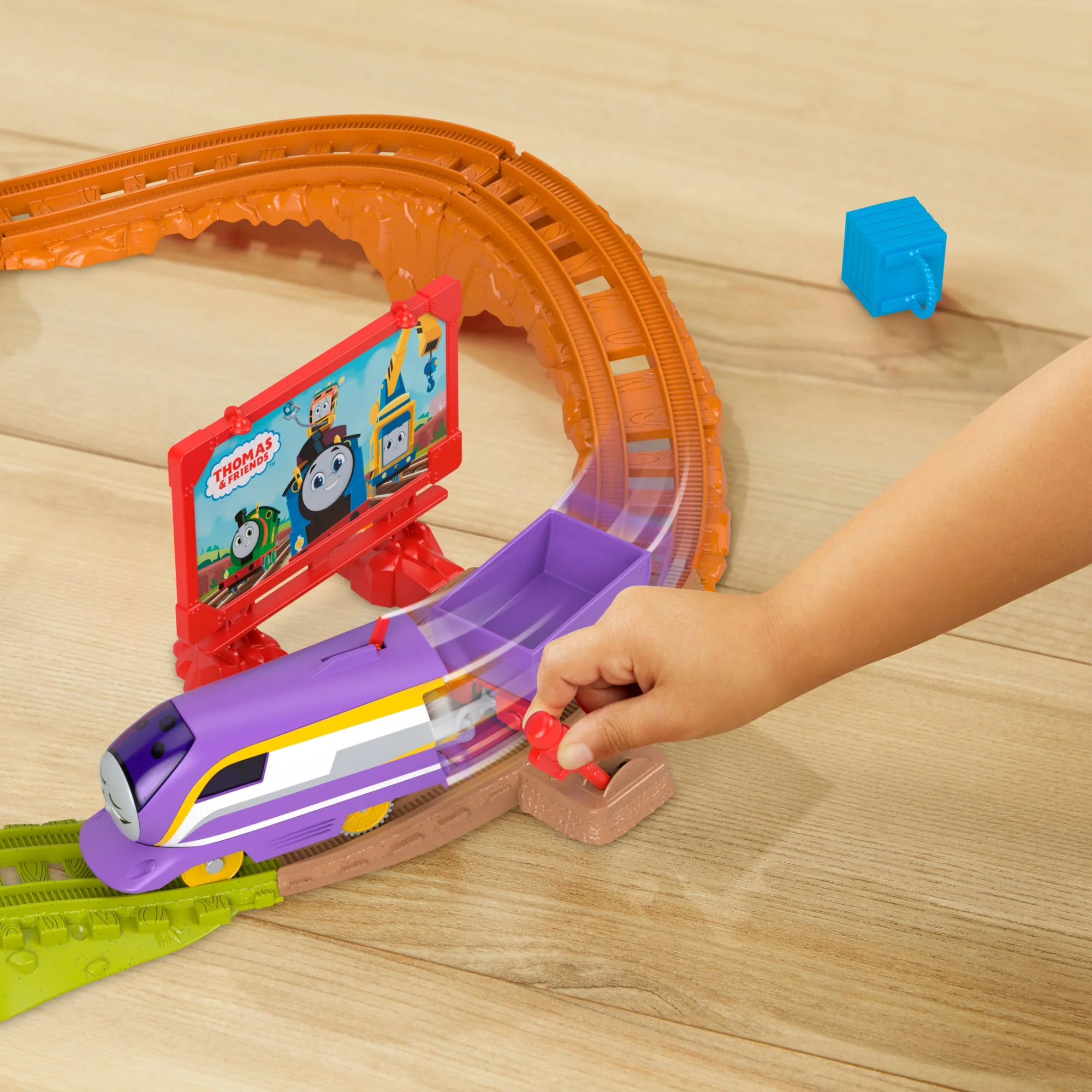 Thomas et ses Amis Coffret Train et Piste Kana Tours de Piste - Image 2