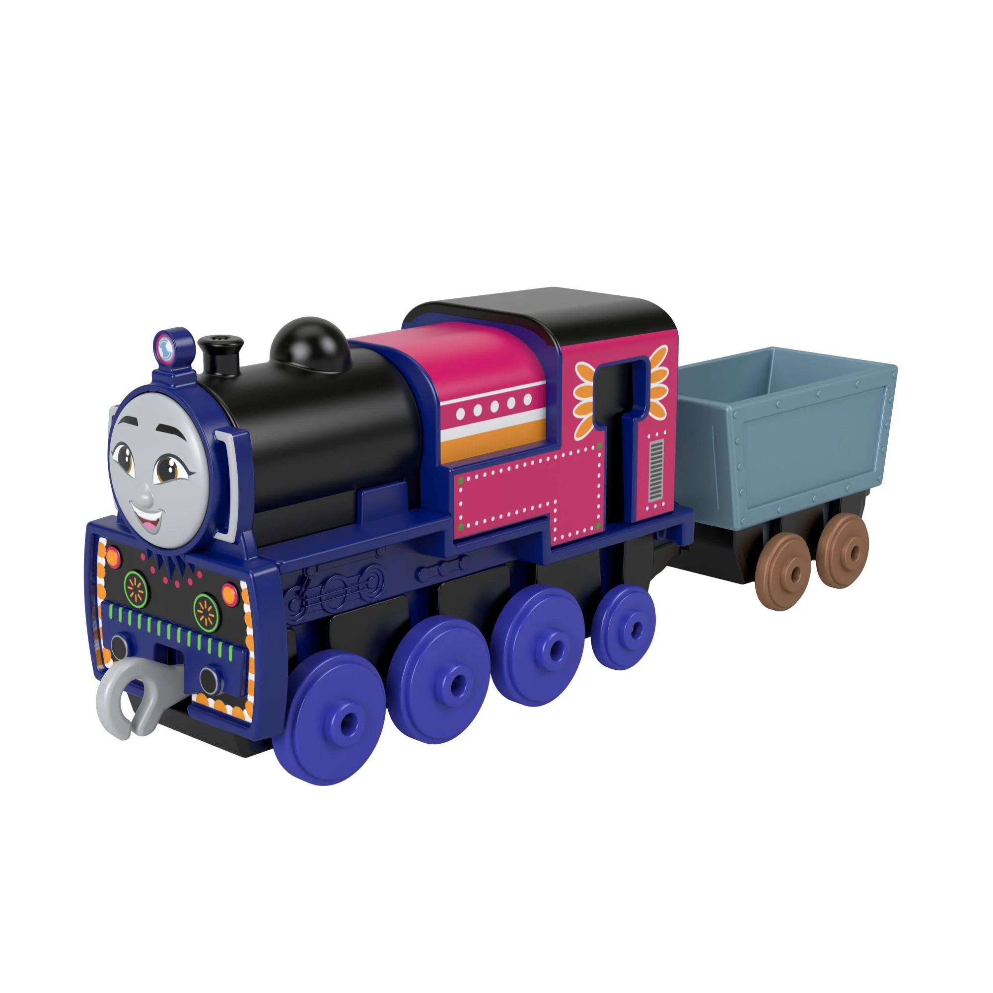 Thomas et ses Amis Locomotive à Pousser et Wagon Ashima, Métal - Image 5