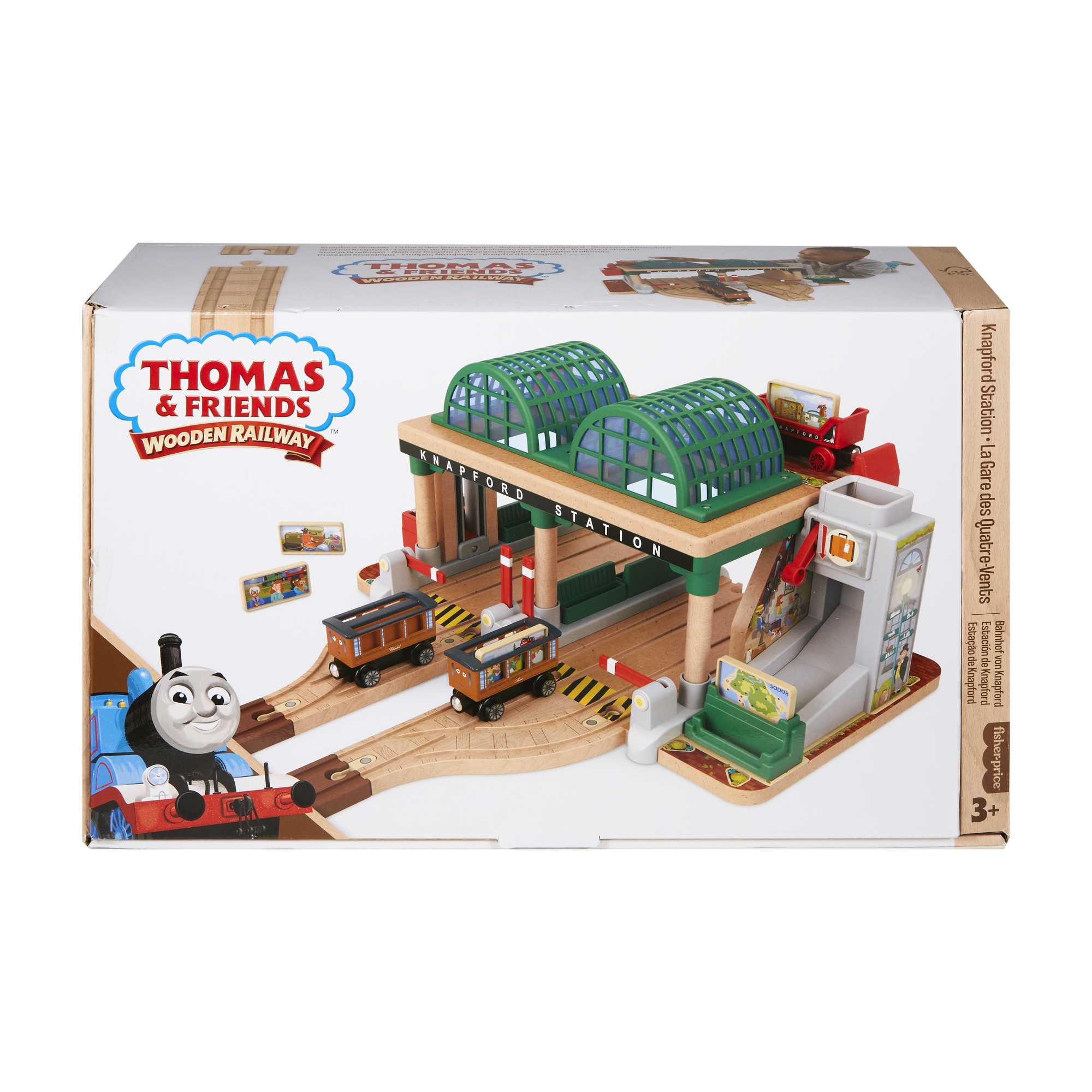 Fisher-Price Thomas et ses Amis Piste en Bois Coffret de Jeu Ramassage de Passagers à La Gare des Quatre Vents - Image 6