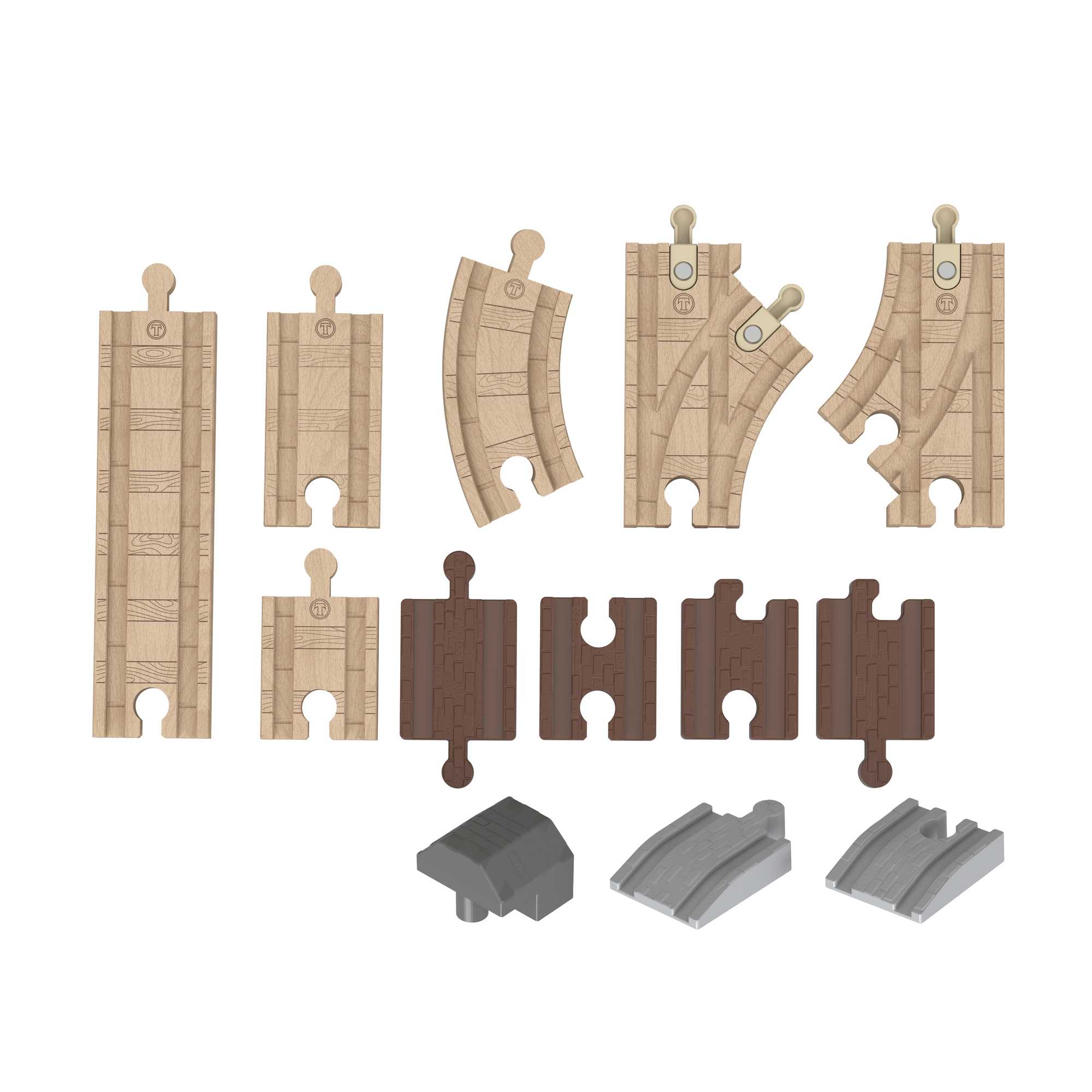 Fisher-Price Thomas et ses Amis Piste en Bois Coffret D’Extension de Piste Clackety Track - Image 5