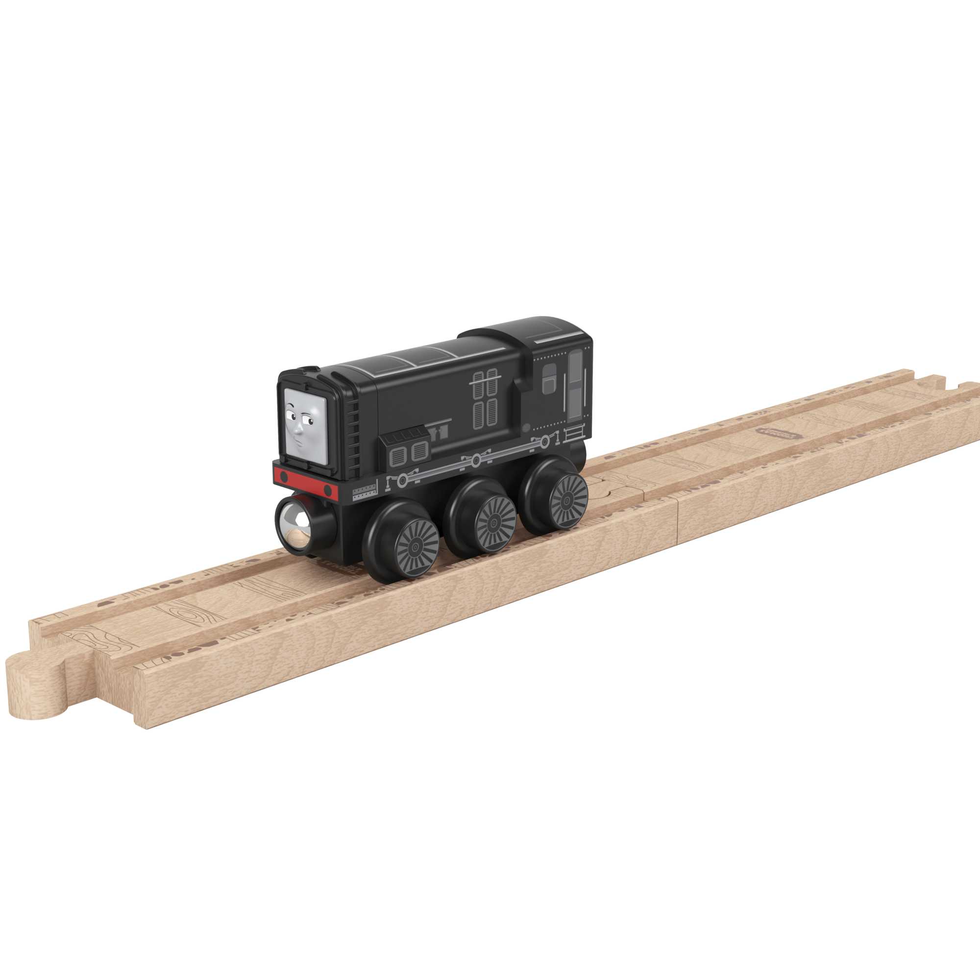 Fisher-Price Thomas et ses Amis Piste en Bois Locomotive Diesel - Image 4