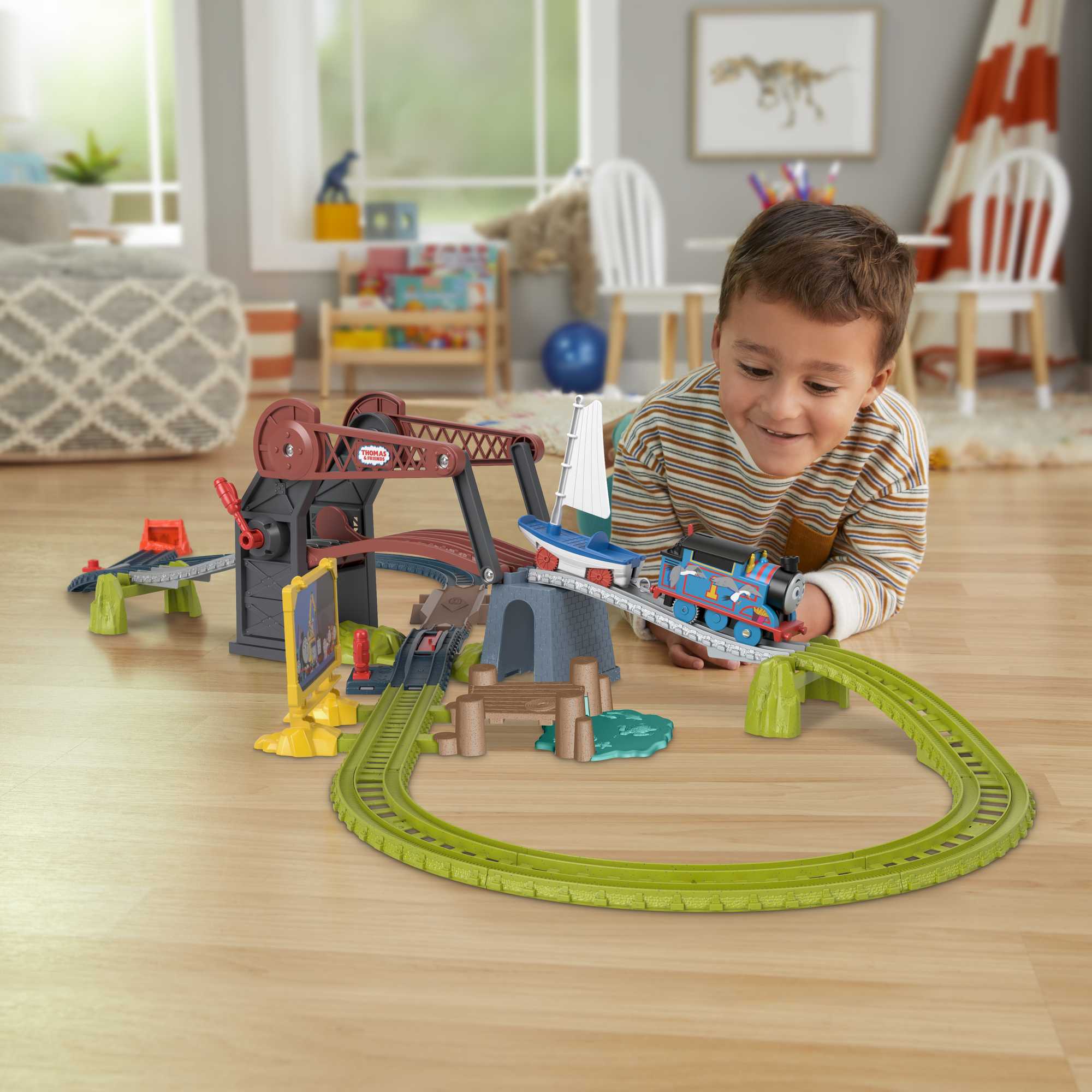Fisher-Price Thomas et ses Amis Thomas, Skiff et Le Pont Mobile - Image 2