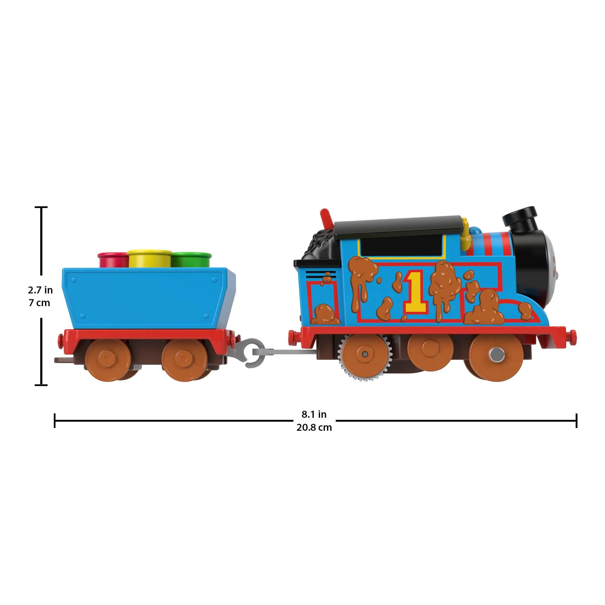 Thomas And Friends Muddy Adventure Train Set, Bumpy Track Set With Motorized Thomas Engine - Image 2