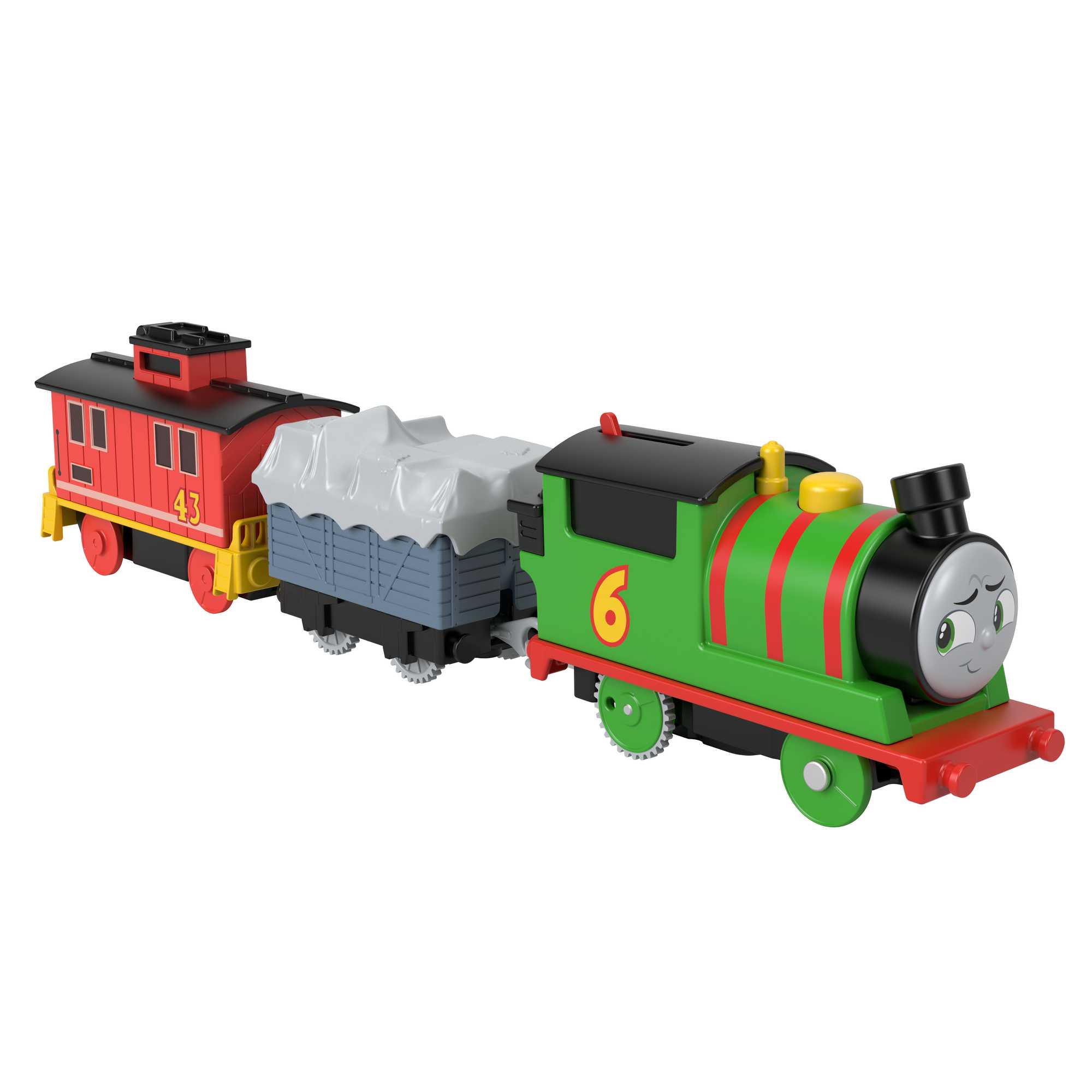 Thomas & Friends Percy & Brake Car Bruno Motorized Vehicle Set - Image 4