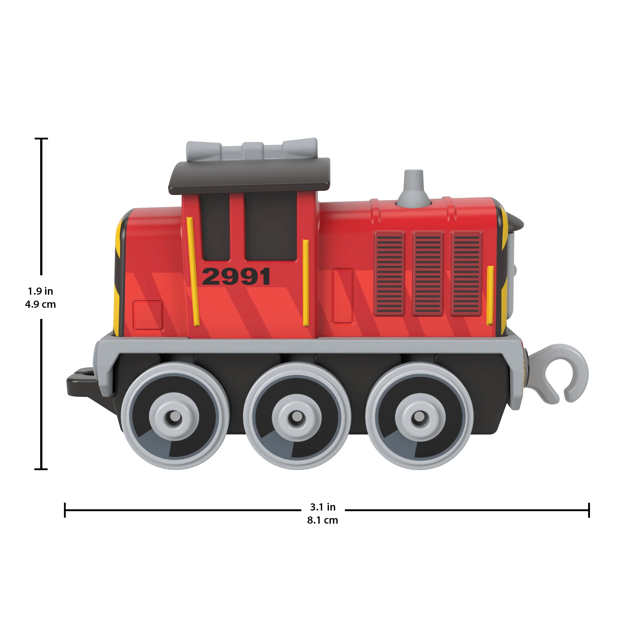 Thomas & Friends Toy Train, Salty Diecast Metal Engine, Push-Along Vehicle For Preschool Kids - Image 2