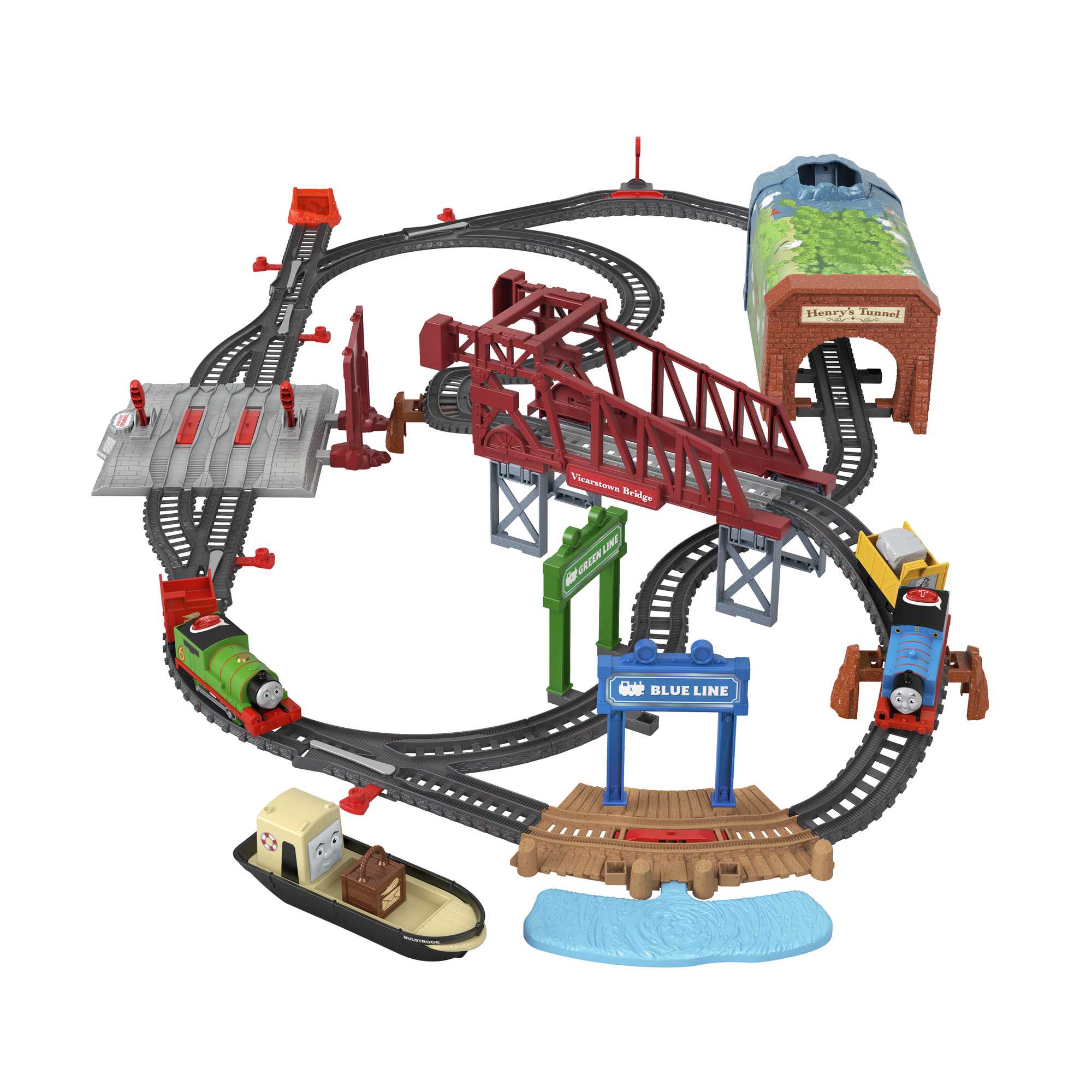 Fisher-Price Thomas & Friends Talking Thomas & Percy Train Set - Image 7