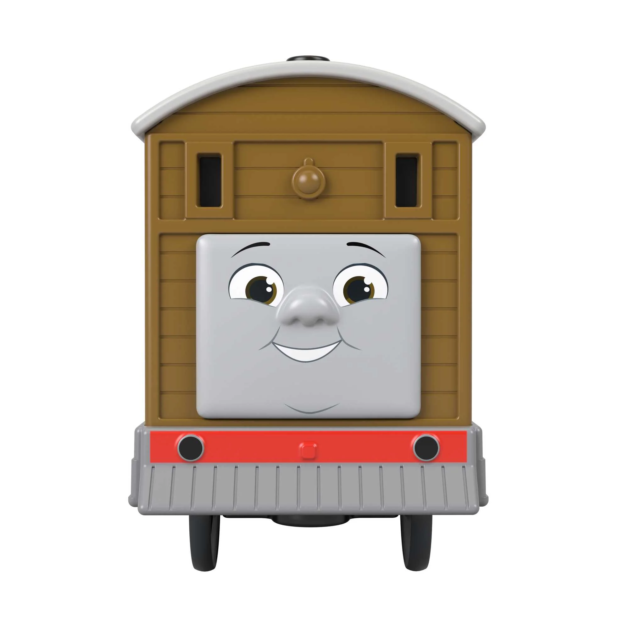 Thomas & Friends Toby Motorized Toy Train Engine With Cargo For Preschool Kids - Image 3