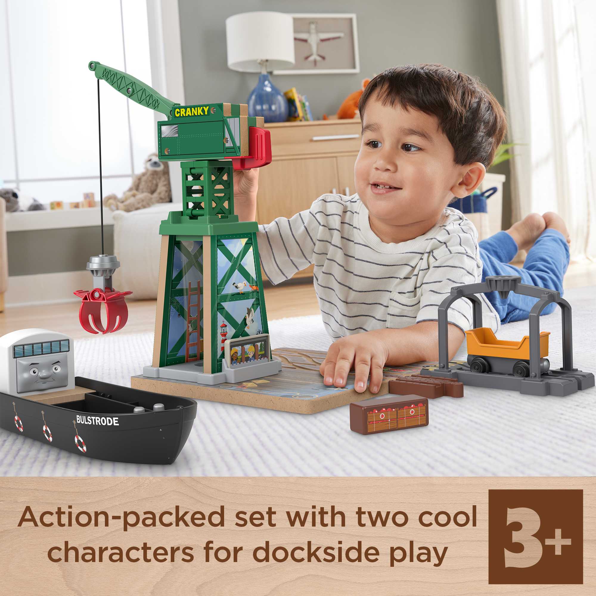Fisher-Price Thomas & Friends Wooden Railway Brendam Docks - Image 2