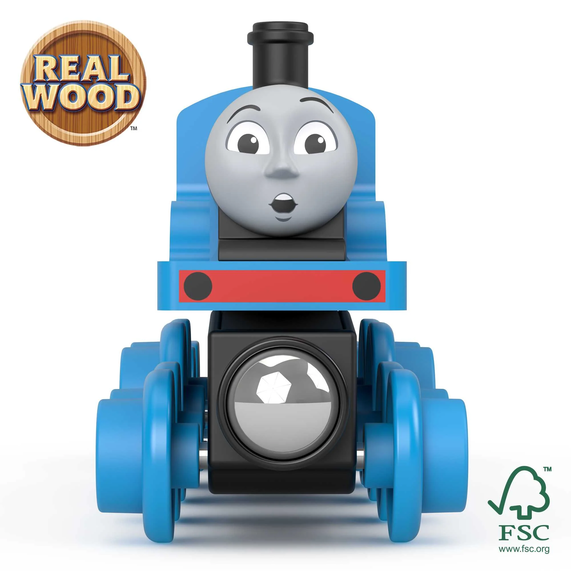 Fisher-Price Thomas & Friends Wooden Railway Edward Engine And Coal-Car - Image 2
