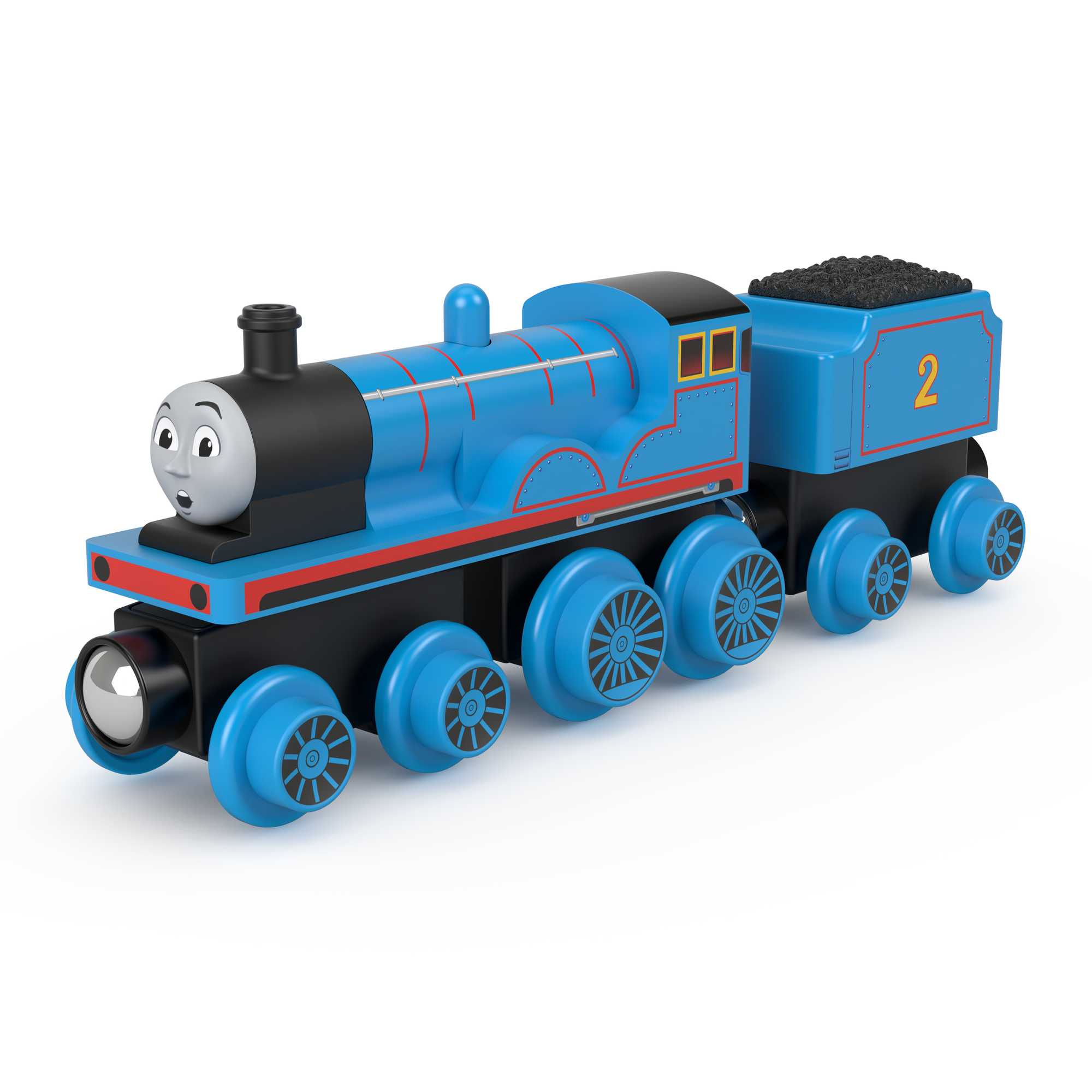 Fisher-Price Thomas & Friends Wooden Railway Edward Engine And Coal-Car - Image 4
