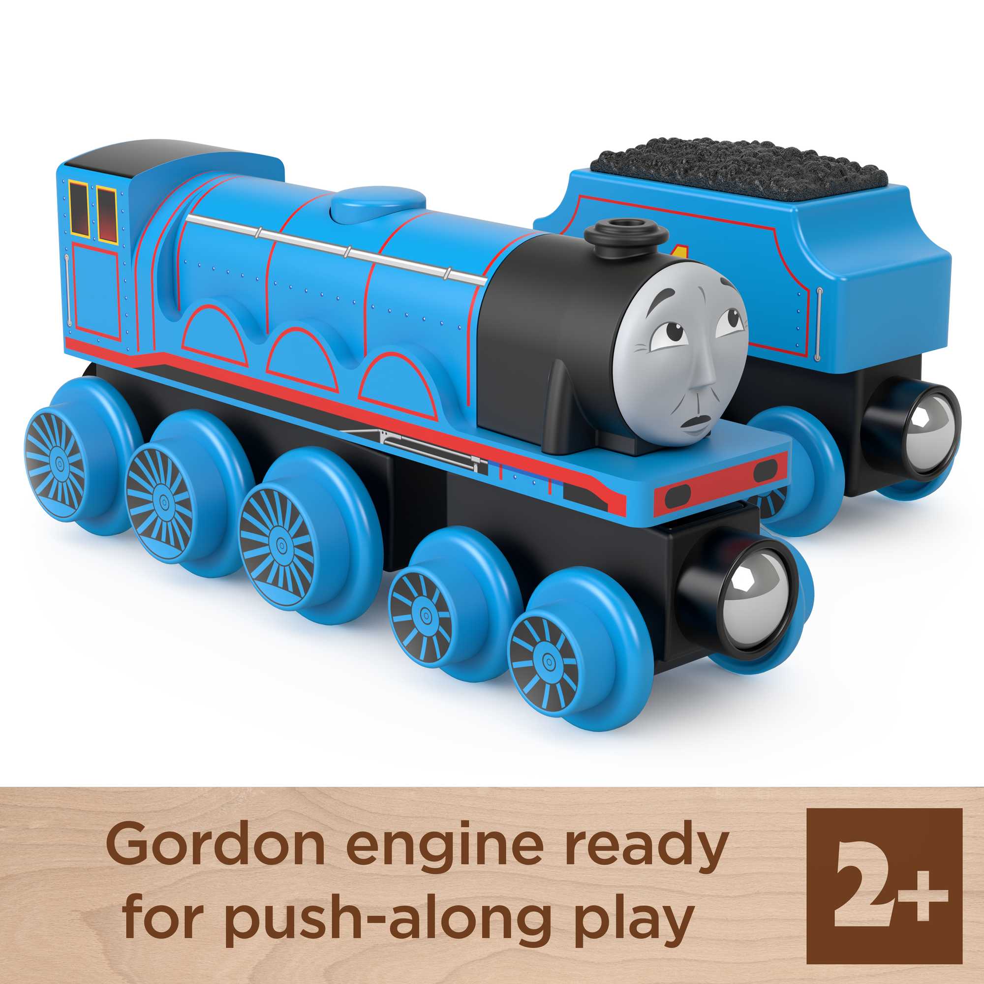 Fisher-Price Thomas & Friends Wooden Railway Gordon Engine And Coal-Car - Image 2