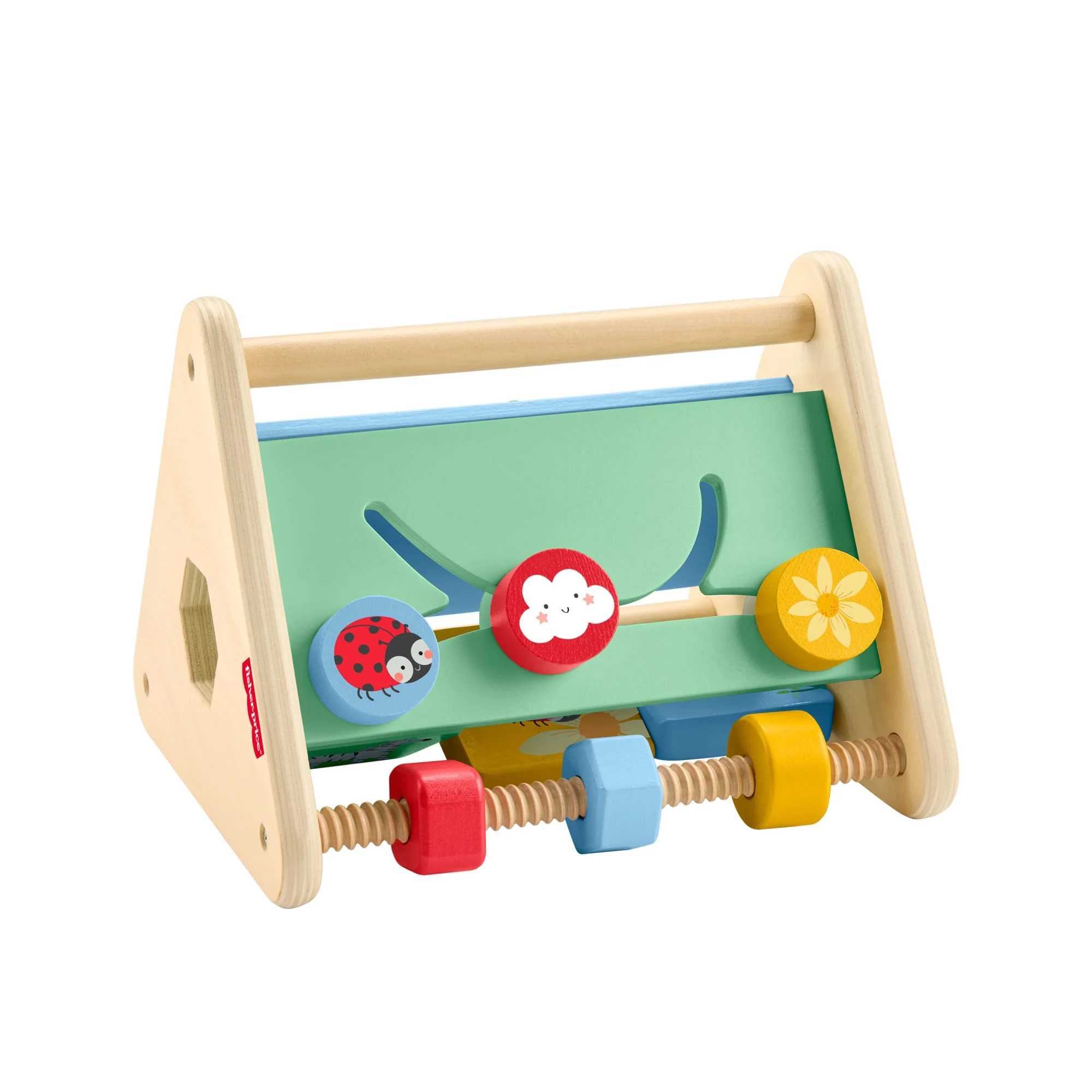 Fisher-Price  Triangle D’Activités en Bois, 1Élément en Bois - Image 5