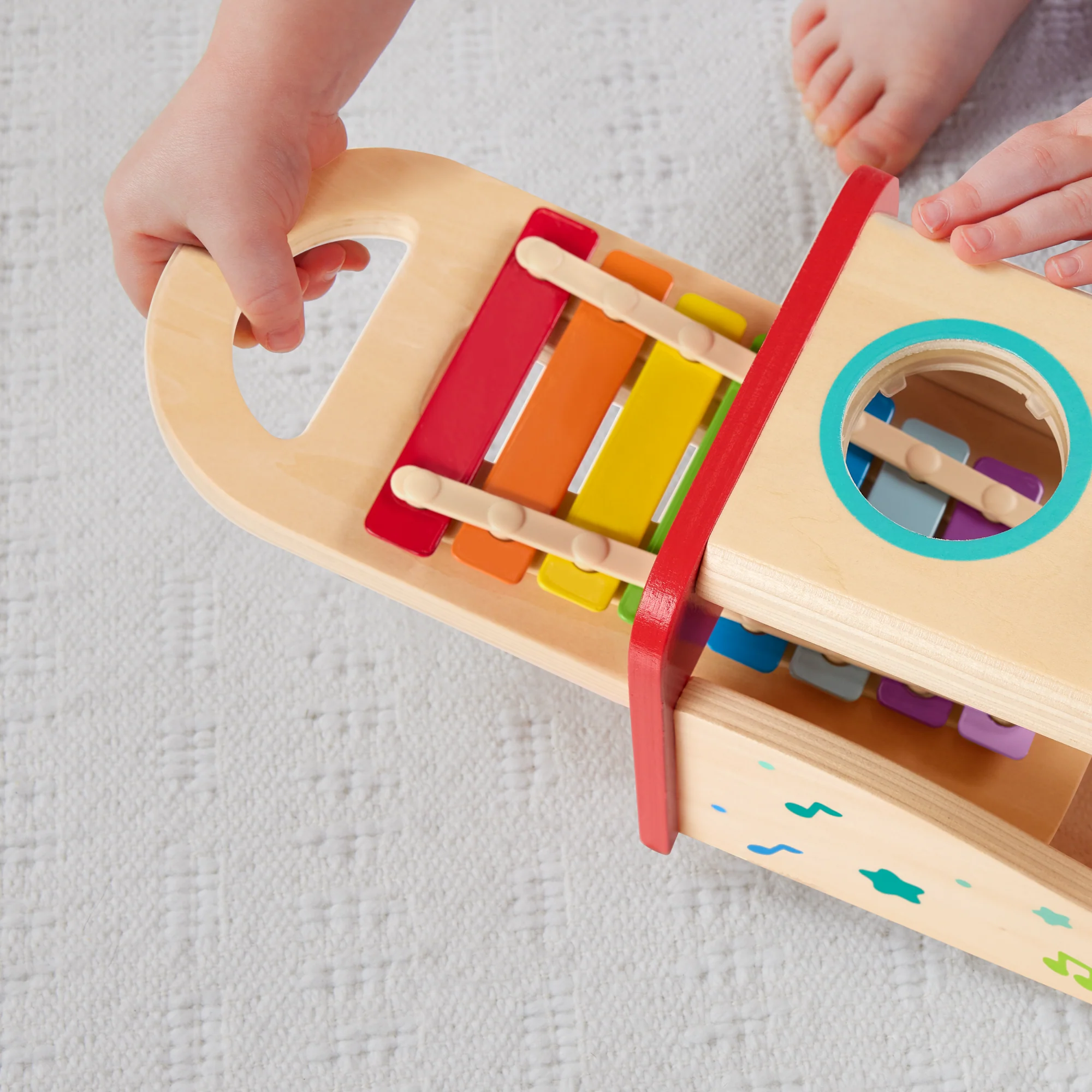 Fisher-Price® Xylophone Bim Bam, Instrument de Musique, 6 Éléments - Image 3