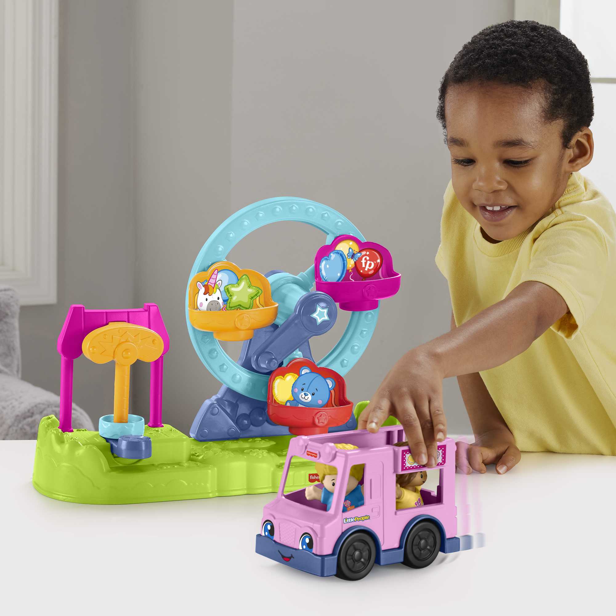 Fisher-Price  Little People  Coffret  Fête Foraine, Grande Roue - Image 5