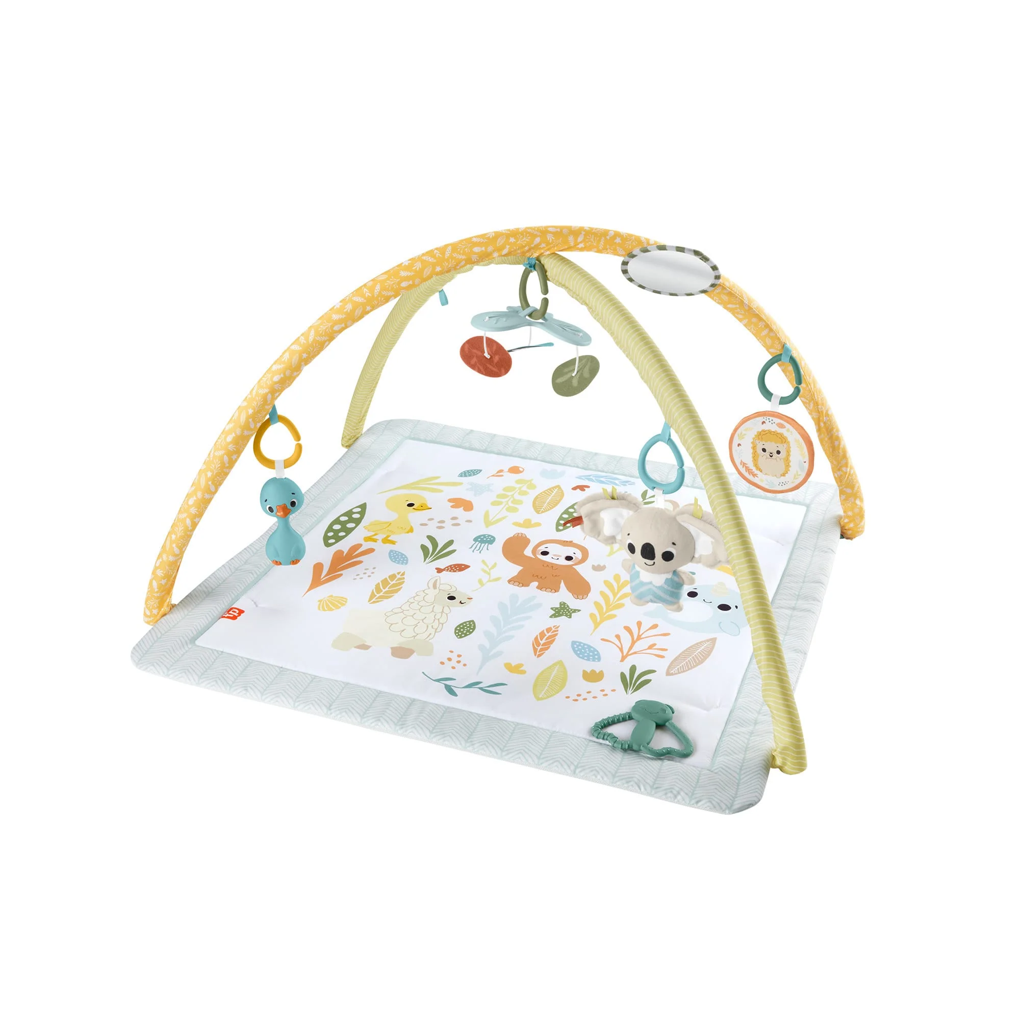 Fisher-Price Mon Tapis D’Éveil Sensimals, 6Jouets Sensoriels - Image 5