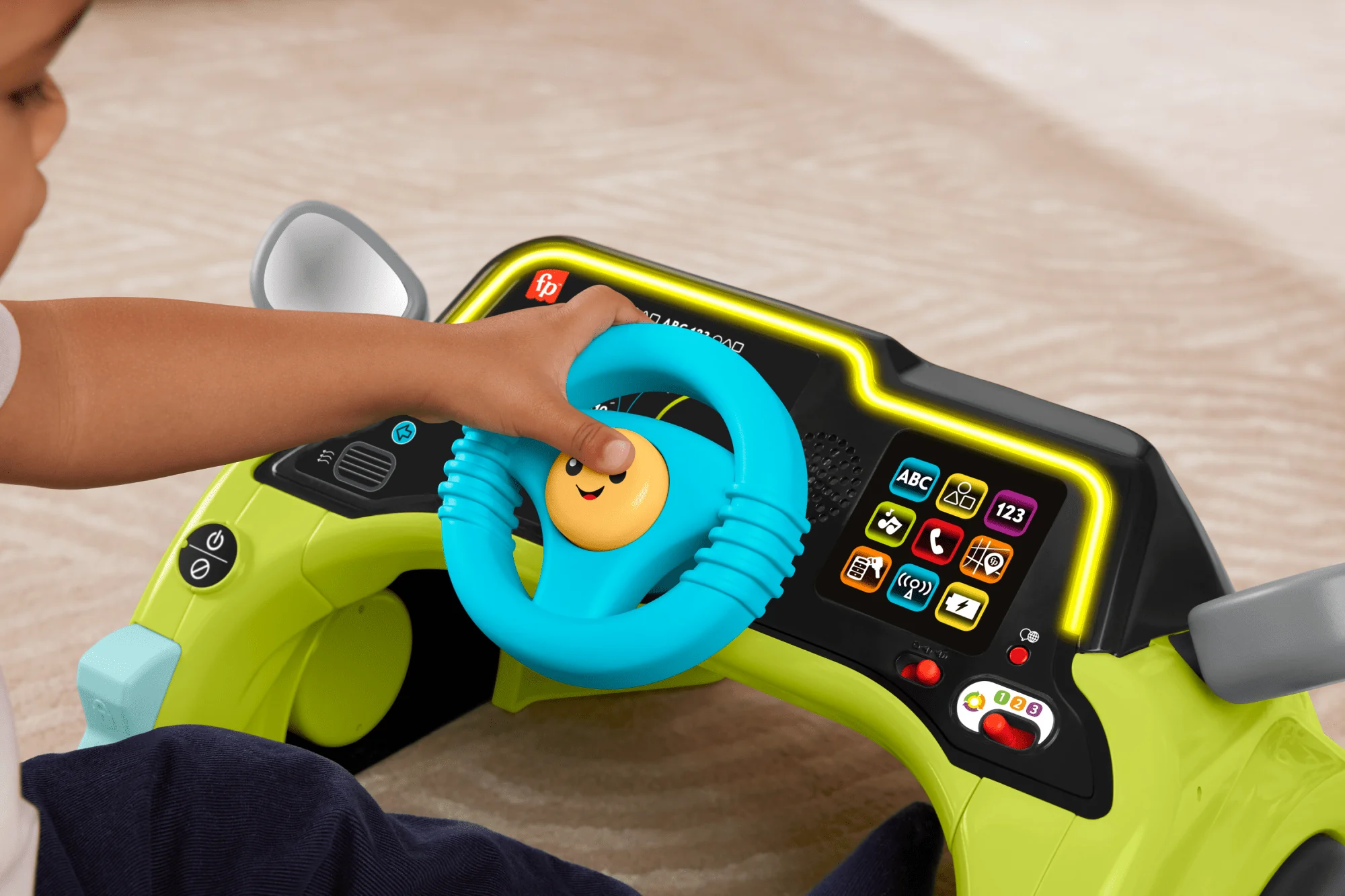 Fisher-Price  Rires et Éveil  Ma Première Voiture D’Activités - Image 3