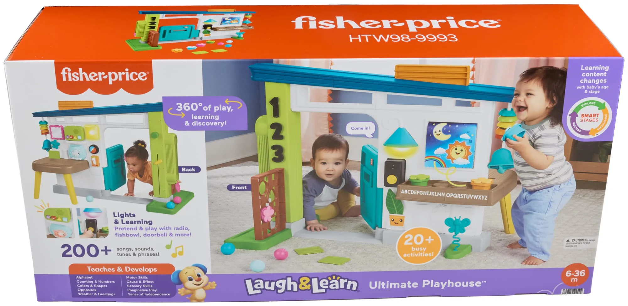 Fisher-Price  Rires et Éveil  Maison de Jeu Suprême, Multilingue - Image 6