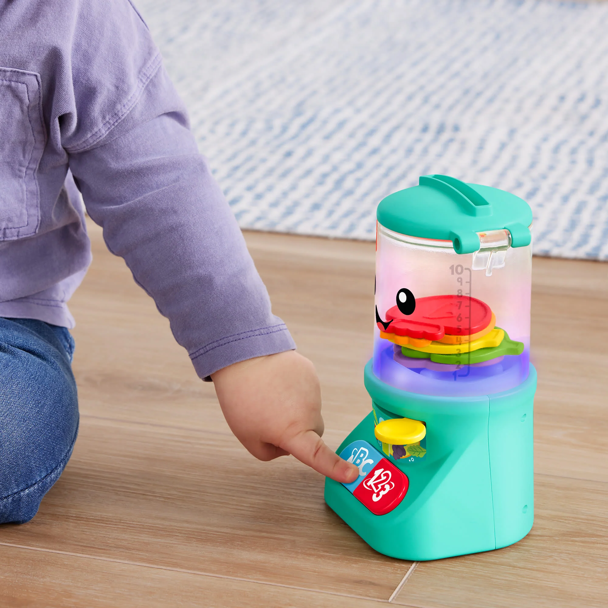 Fisher-Price Rires et Éveil Mélangeur à Boissons Chiffres et Couleurs - Image 3