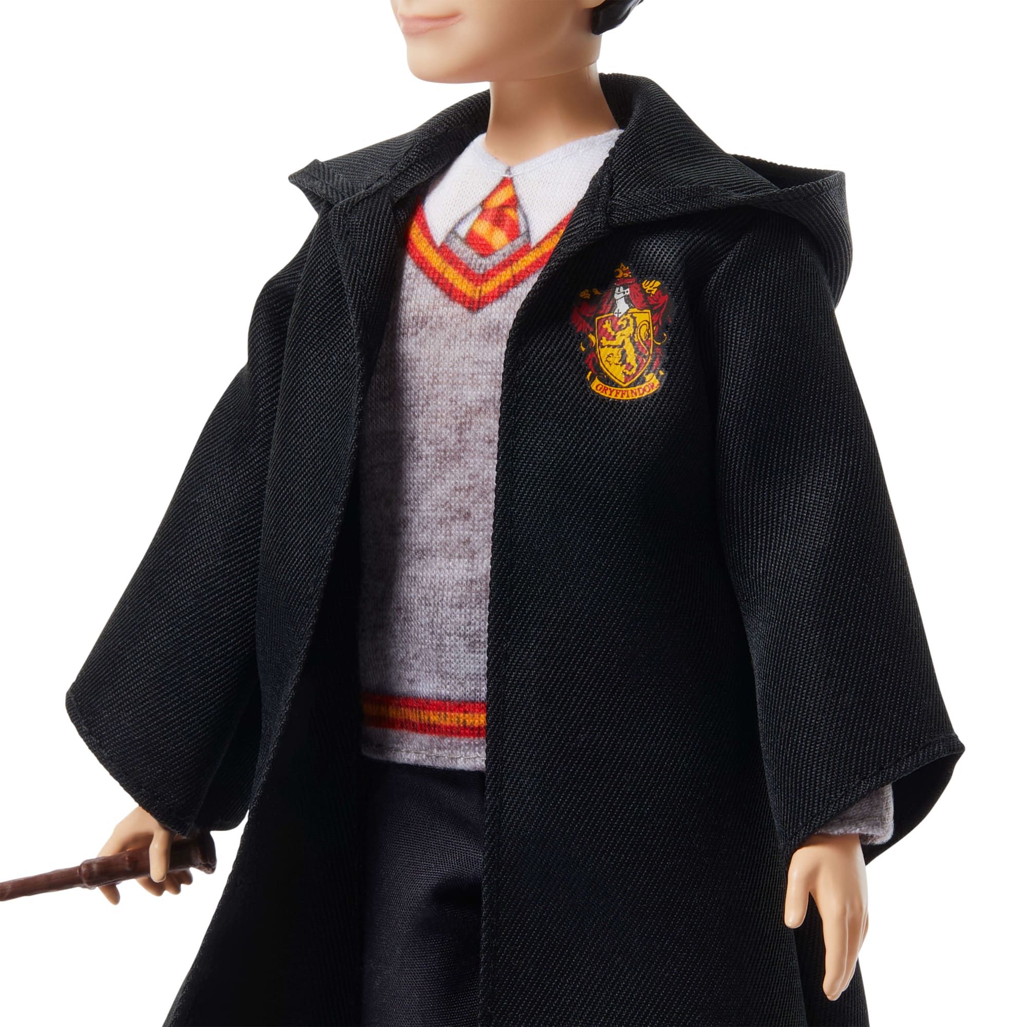 Harry Potter Fashion Doll in Signature Hogwarts Uniform With Wand Accessory, Inspired By The Movie - Image 4
