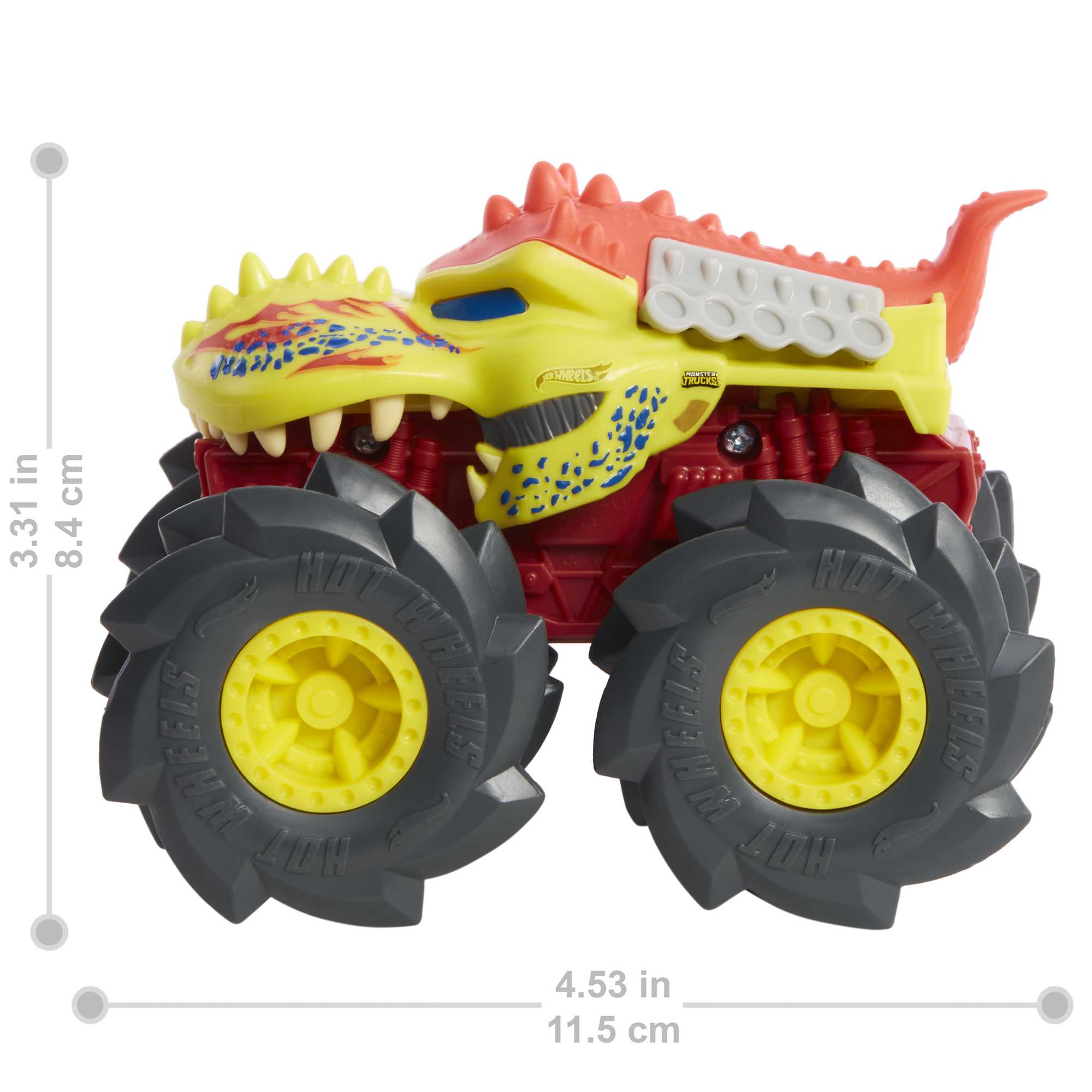 Hot Wheels® 1:43 Monster Trucks Rev Tredz™ Trucks - Zombie Wrex - Image 2