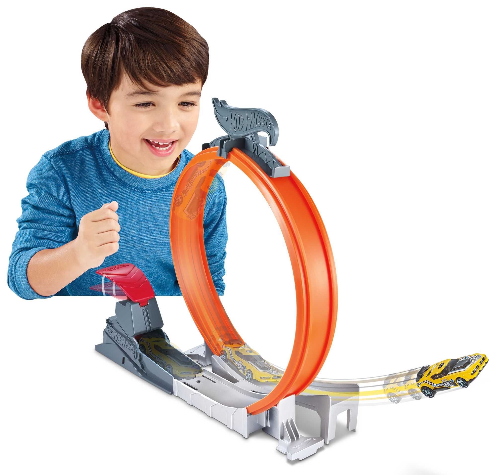 Hot Wheels Action Pista de Juguete Acrobacias Vuelta 360° - Image 2