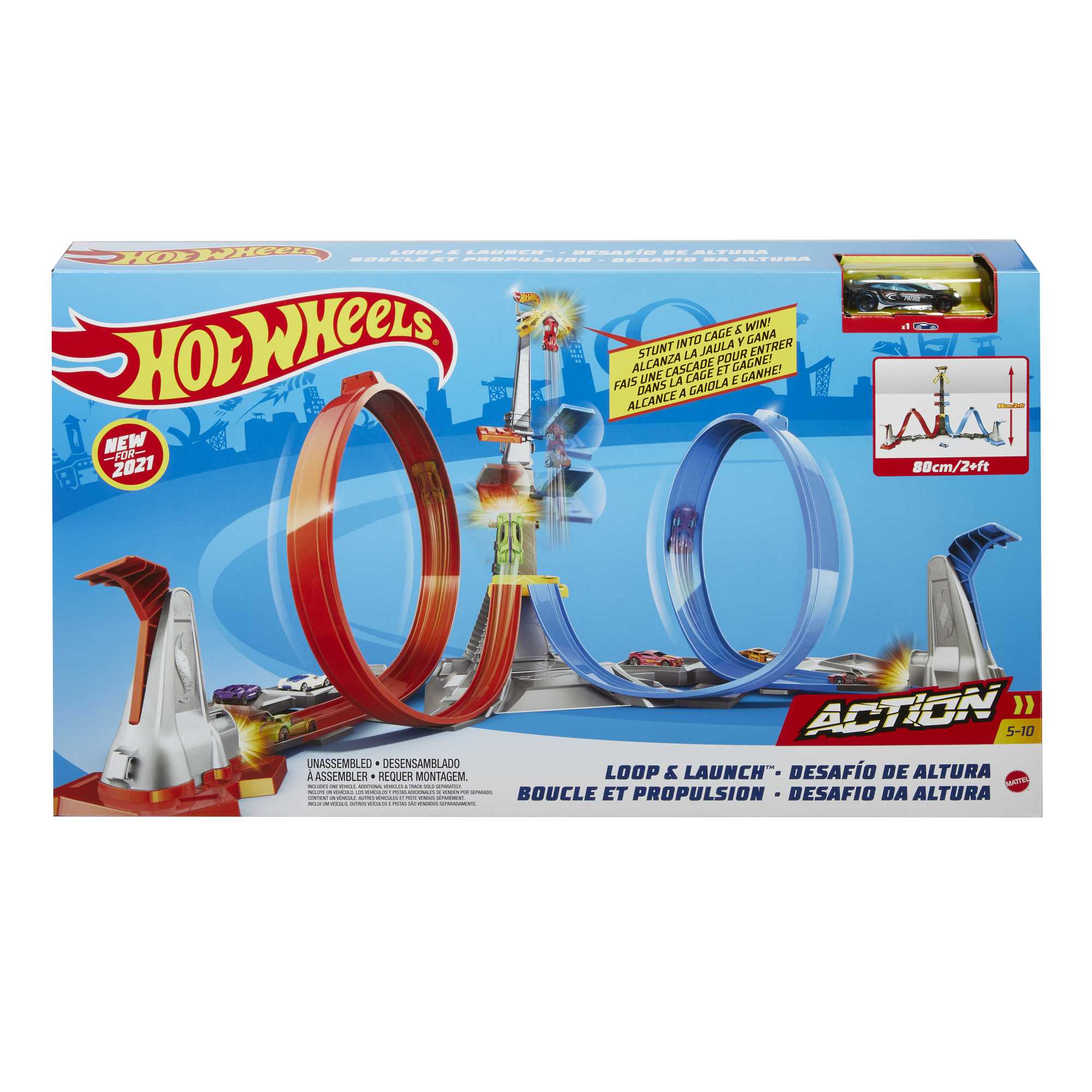 Hot Wheels Action Pista de Juguete Desafío de Altura - Image 6