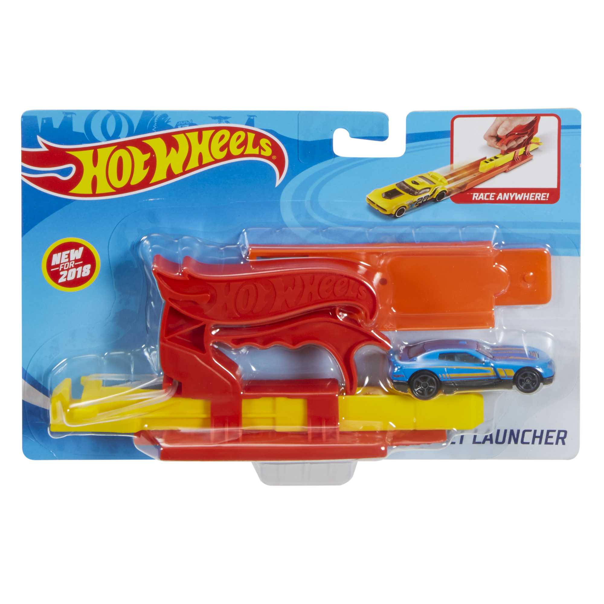 Hot Wheels Action Pista de Juguete Lanzador de Bolsillo Rojo - Image 4