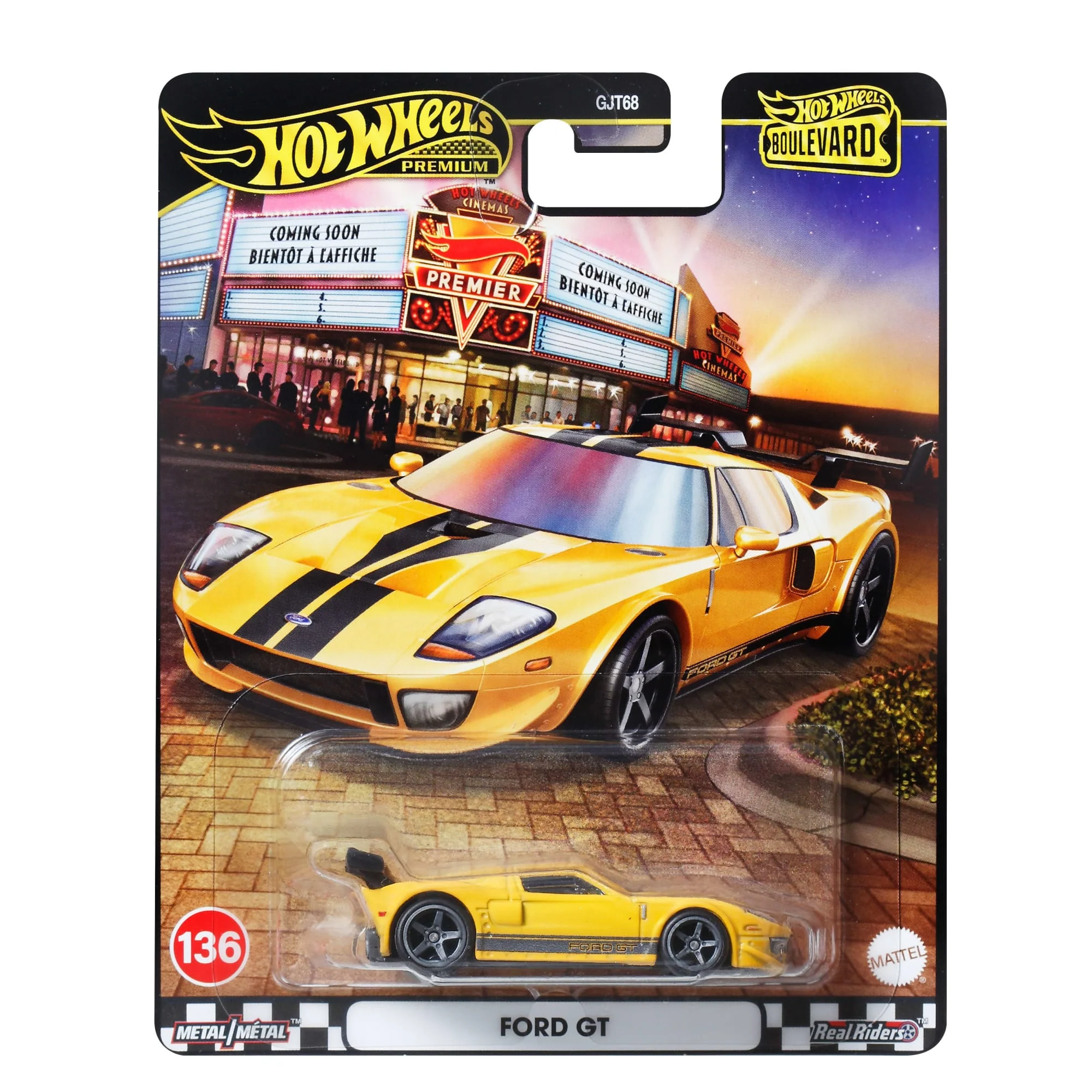Hot Wheels Boulevard Vehicle, 1 Premium 1:64 Scale Car, Toy For Collectors