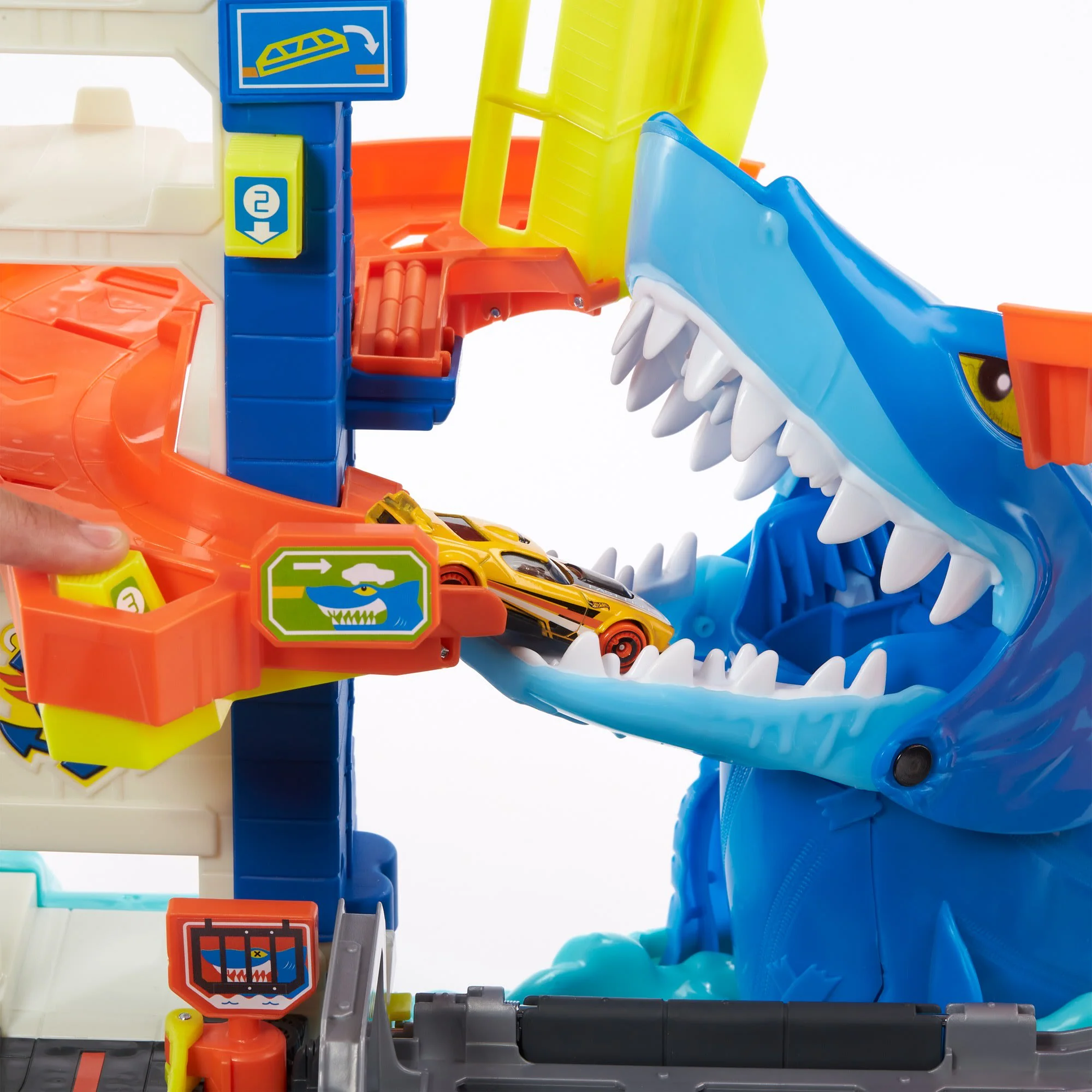 Hot Wheels City Coffret L’Attaque du Requin - Image 4