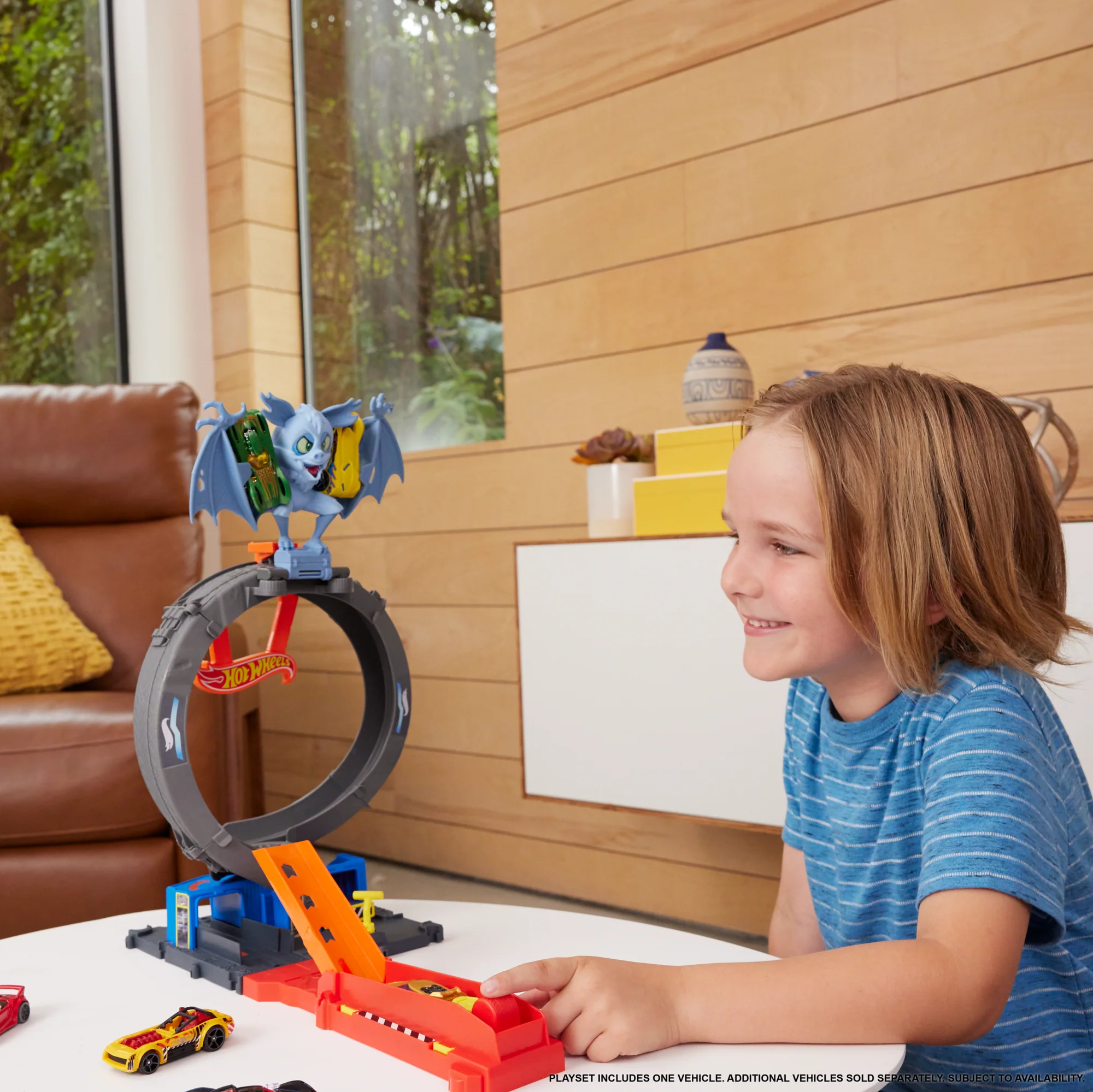 Hot Wheels City Pista de Brinquedo Ataque do Morcego - Image 2