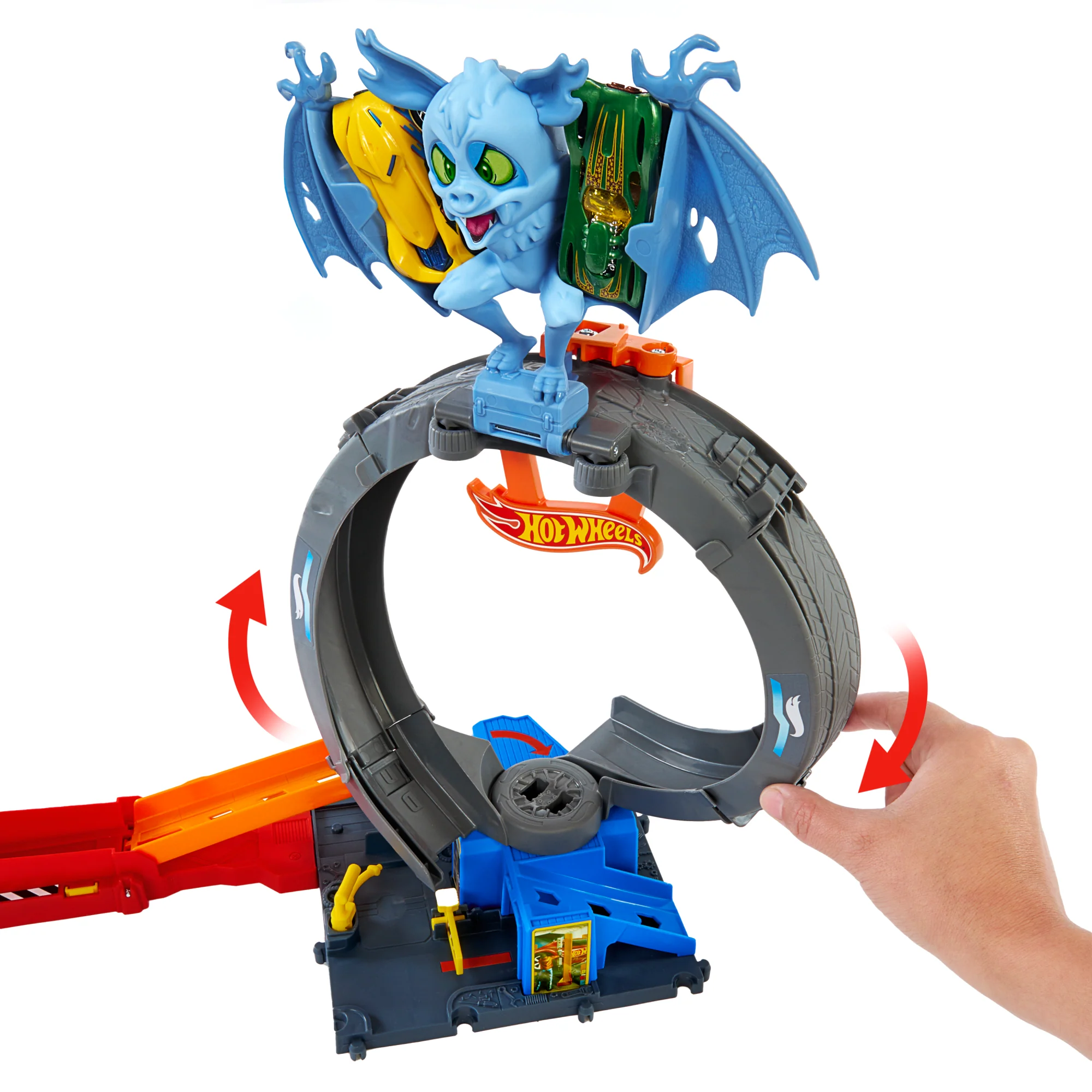 Hot Wheels City Pista de Brinquedo Ataque do Morcego - Image 4
