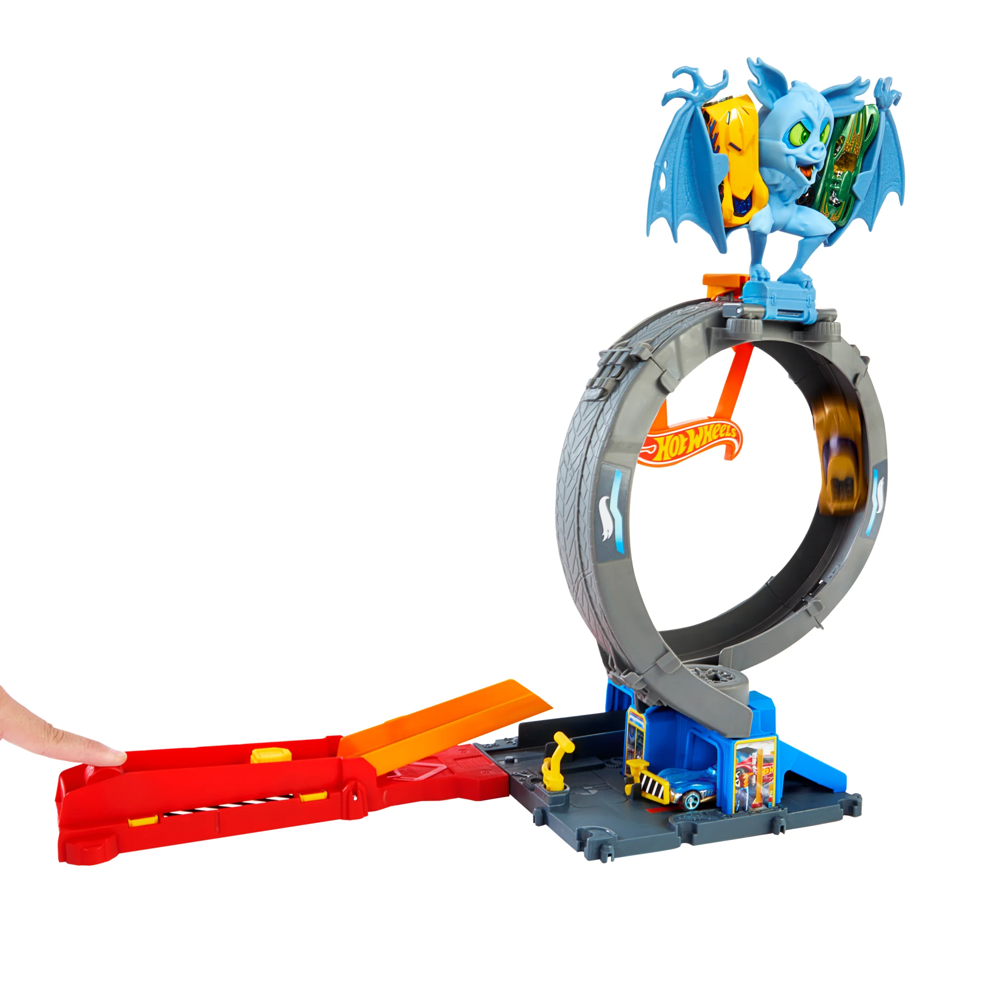 Hot Wheels City Pista de Brinquedo Ataque do Morcego - Image 5