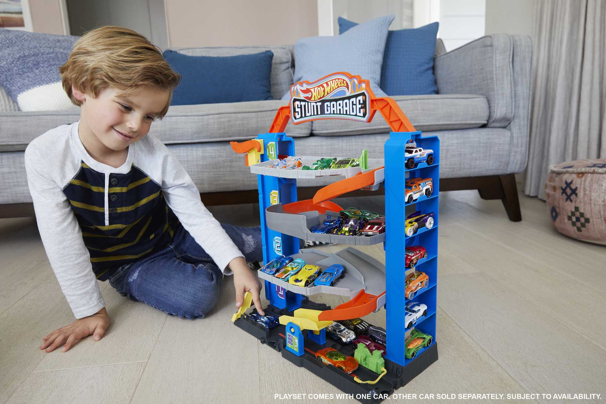 Hot Wheels City Pista de Brinquedo Garagem Extremo - Image 2