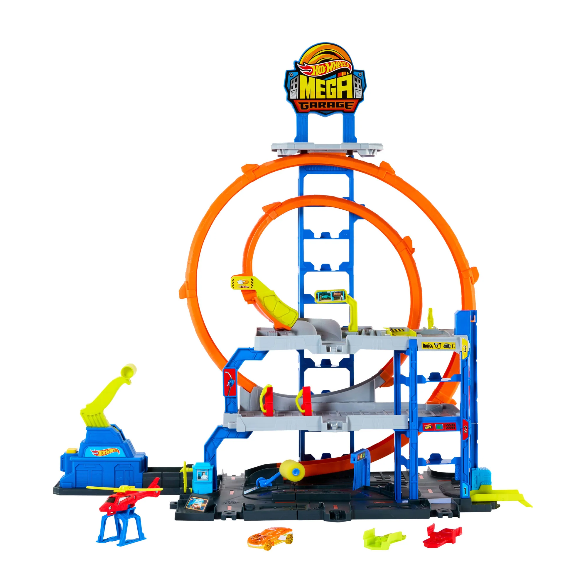 Hot Wheels City Pista de Brinquedo Mega Garagem