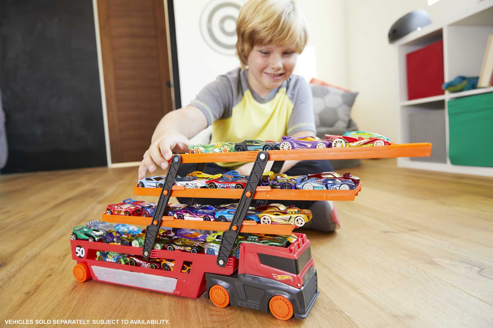 Hot Wheels City Pista de Brinquedo Mega Reboque - Image 2
