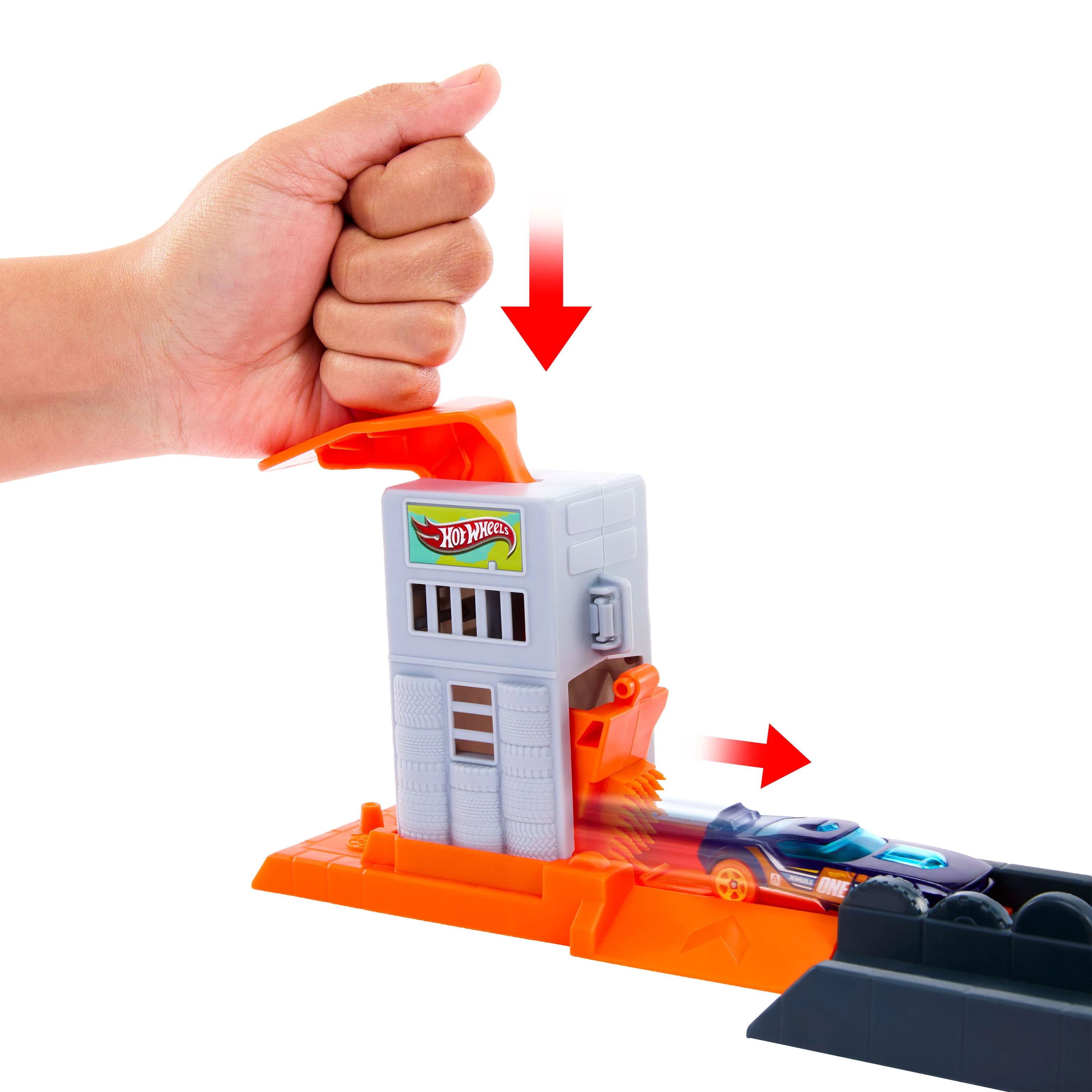 Hot Wheels City Pista de Brinquedo Oficina do Gorila - Image 2