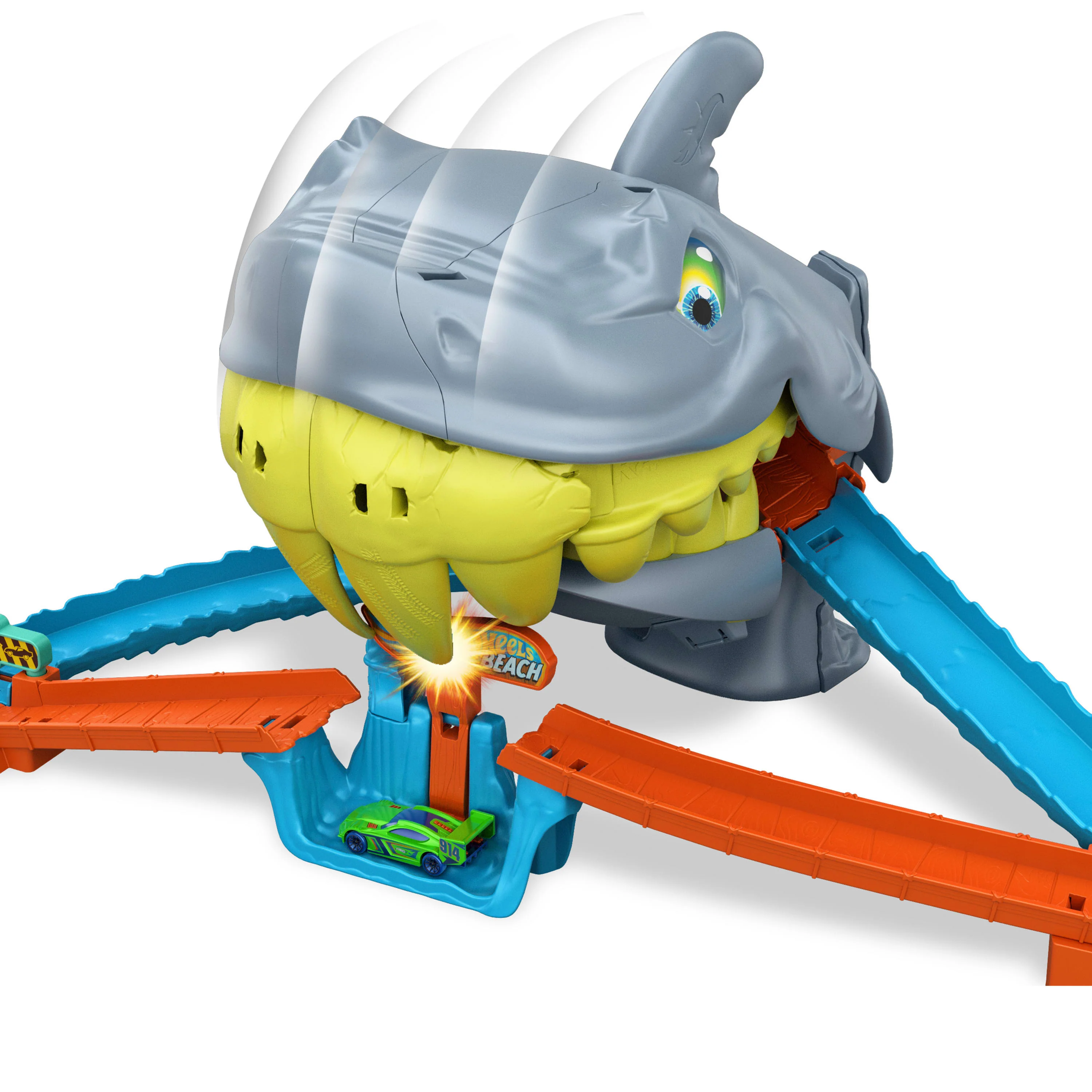 Hot Wheels City Pista de Brinquedo Pista Tubarão - Image 4