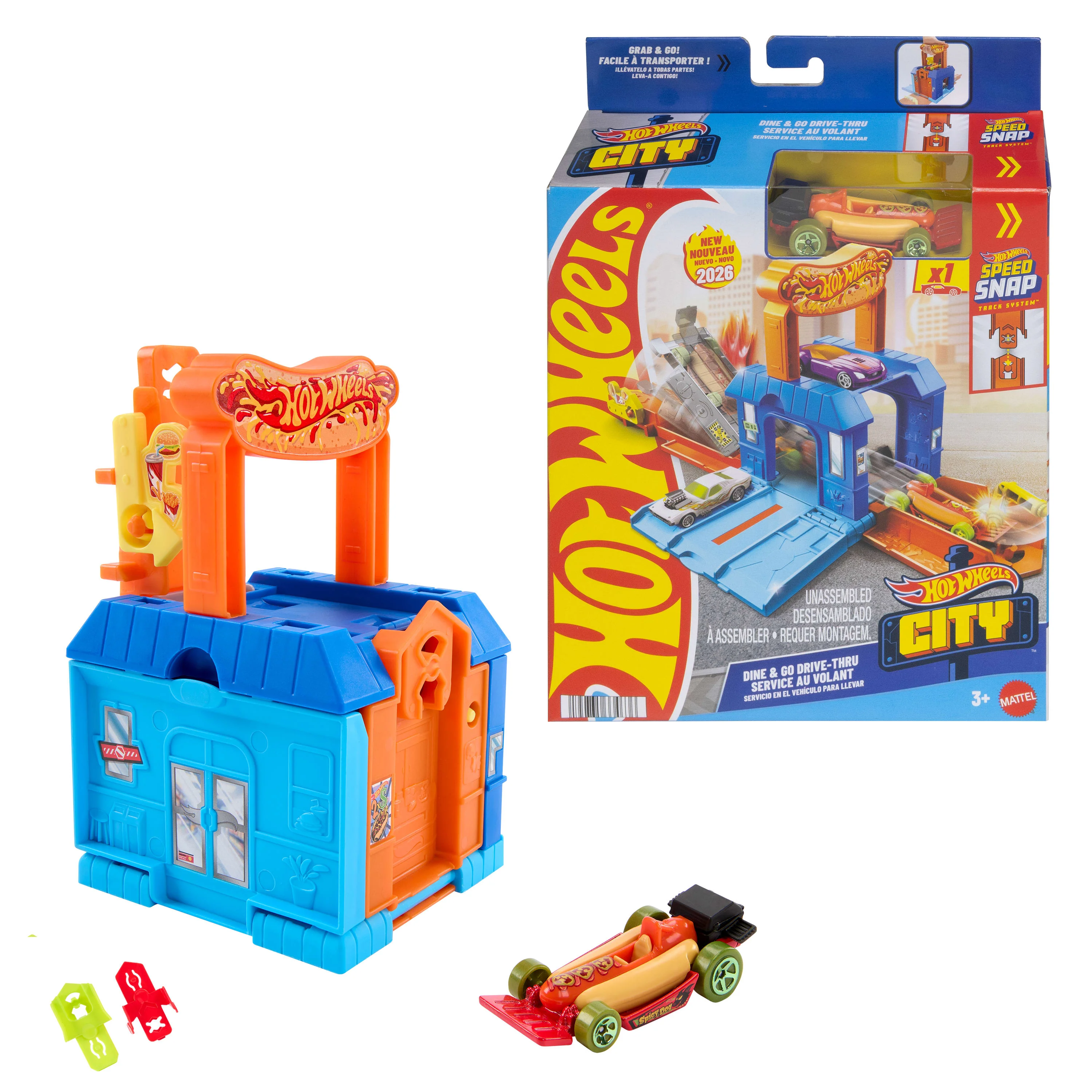 Hot Wheels City Pista de Brinquedo Pistas surpresa - Image 2