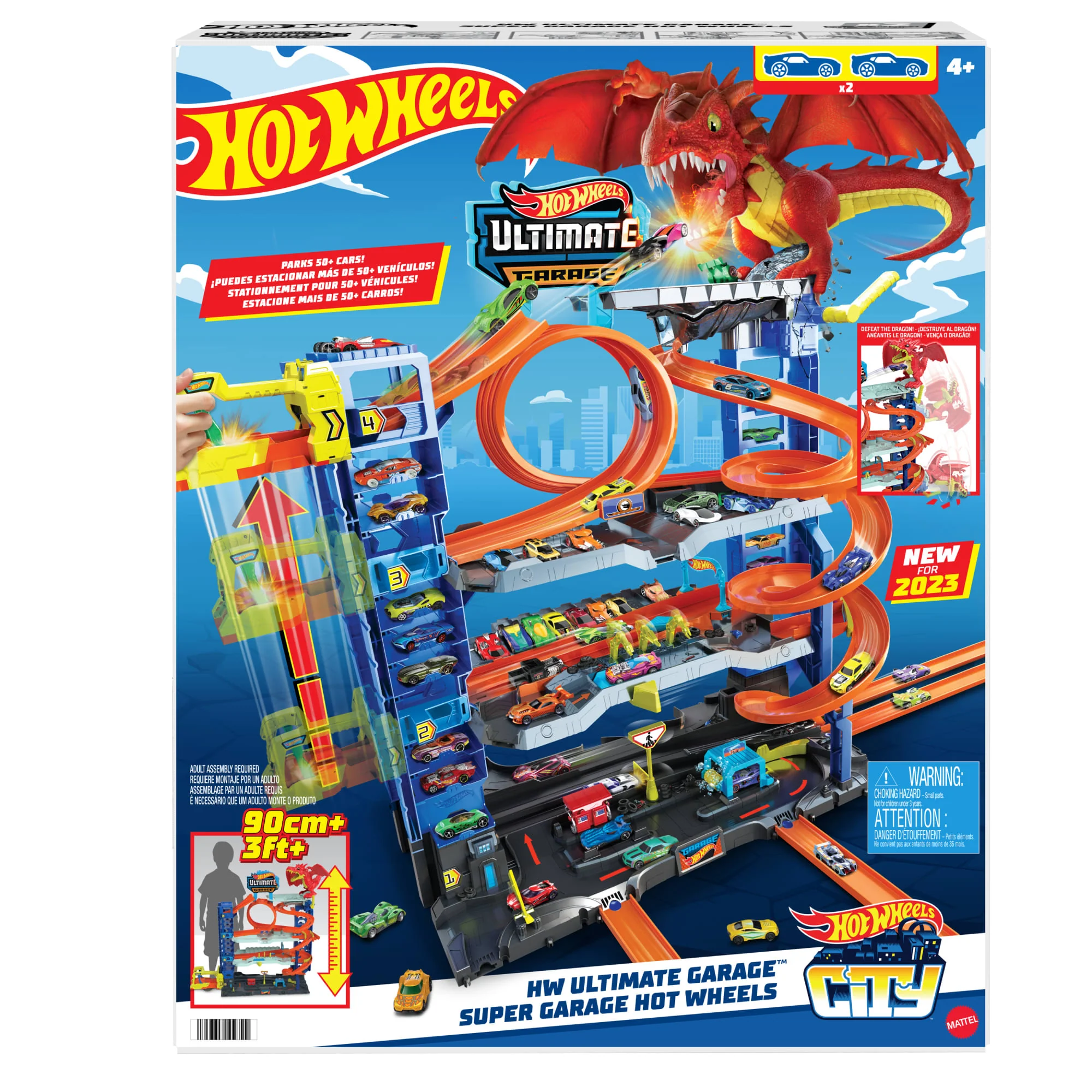 Hot Wheels City Pista de Brinquedo Ultimate Garage - Image 6