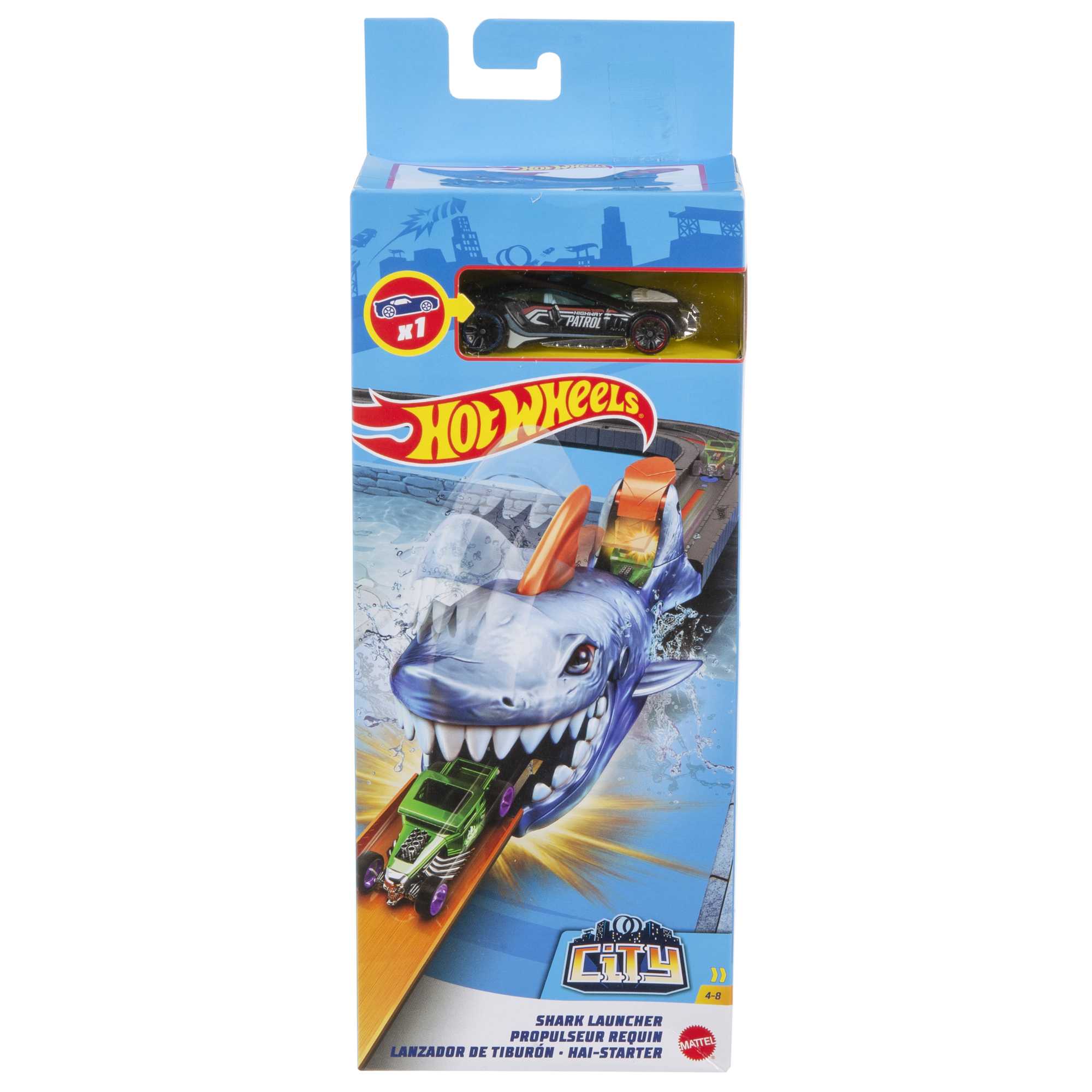 Hot Wheels City Pista de Juguete Lanzadores Némesis - Image 2