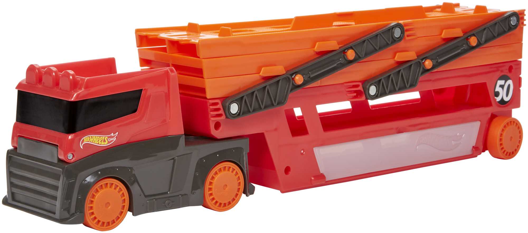 Hot Wheels City Pista de Juguete Mega Remolque
