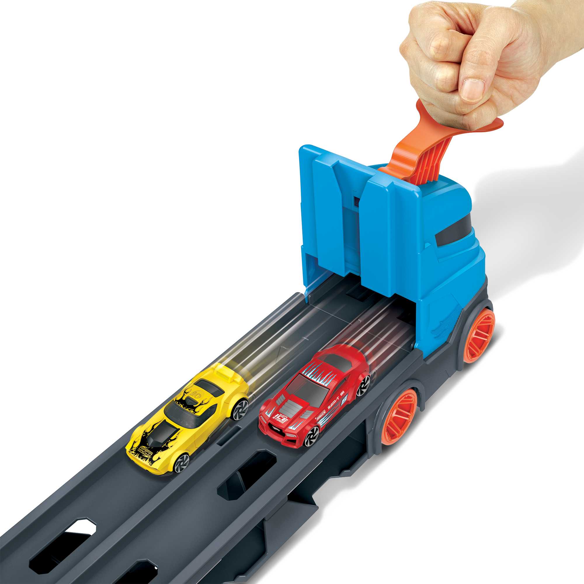 Hot Wheels City Pista de Juguete remolque speedway - Image 5