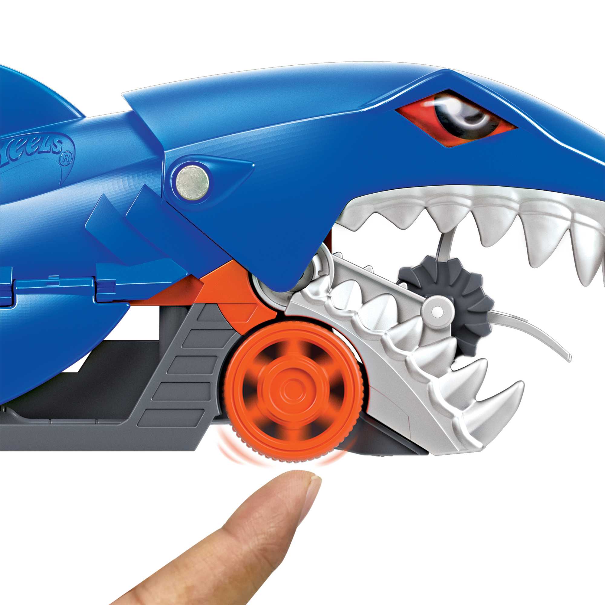 Hot Wheels City Pista de Juguete Remolque Tiburón - Image 3
